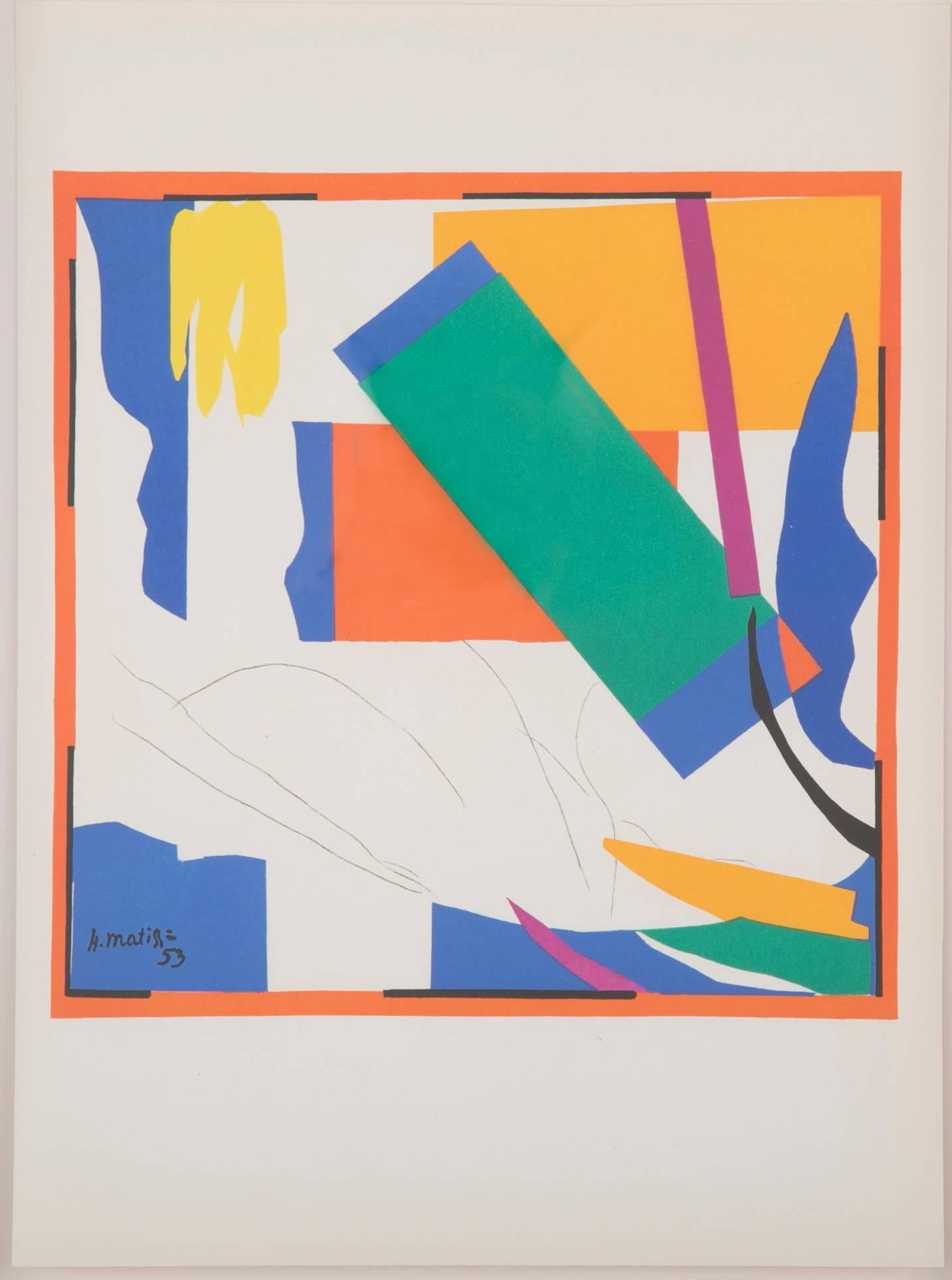 Lithographien im Vintage-Stil nach Henri Matisse. (Moderne) im Angebot