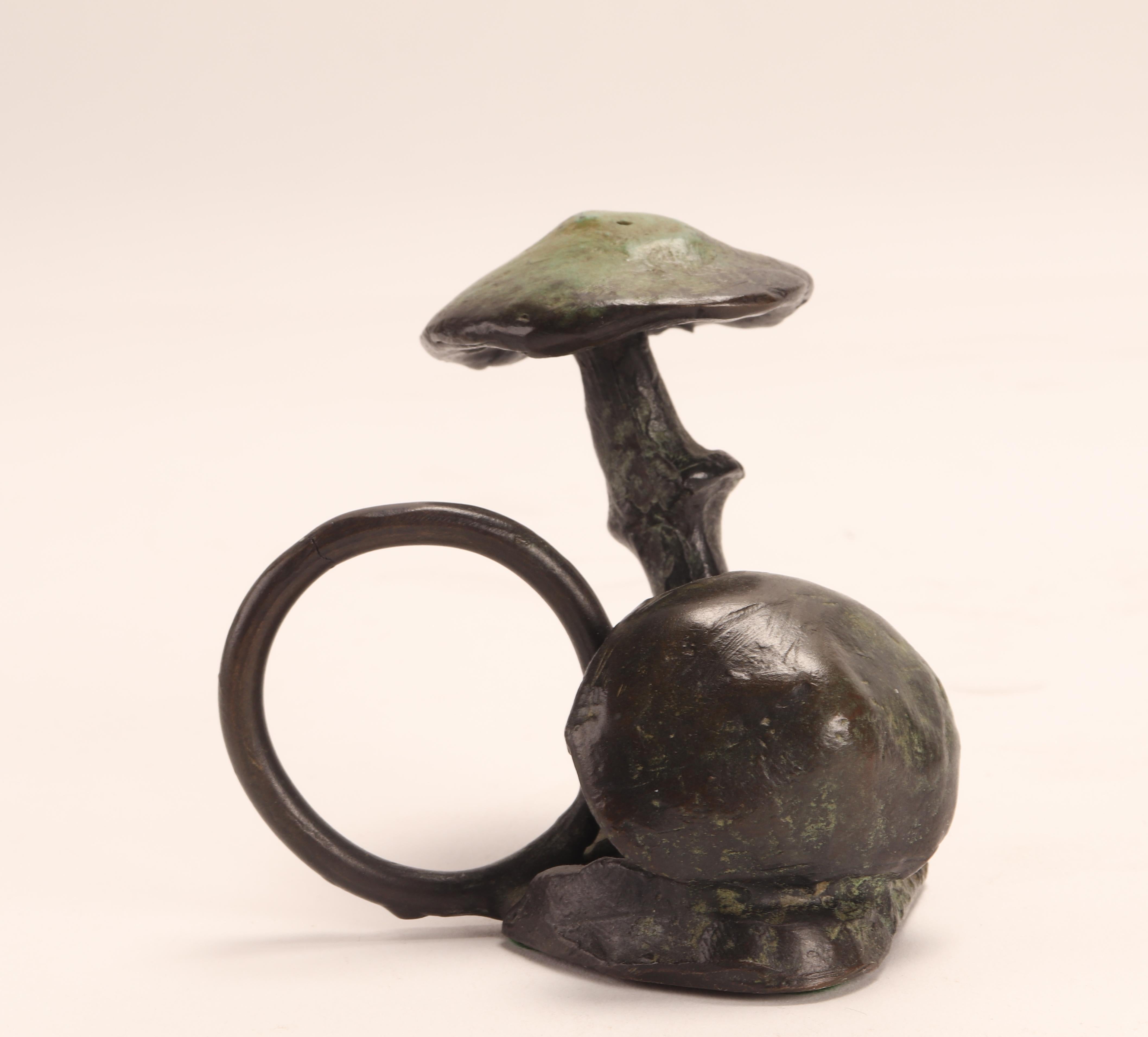 Group of 4 Napkin Holders Depicting Mushrooms, USA 1960 3
