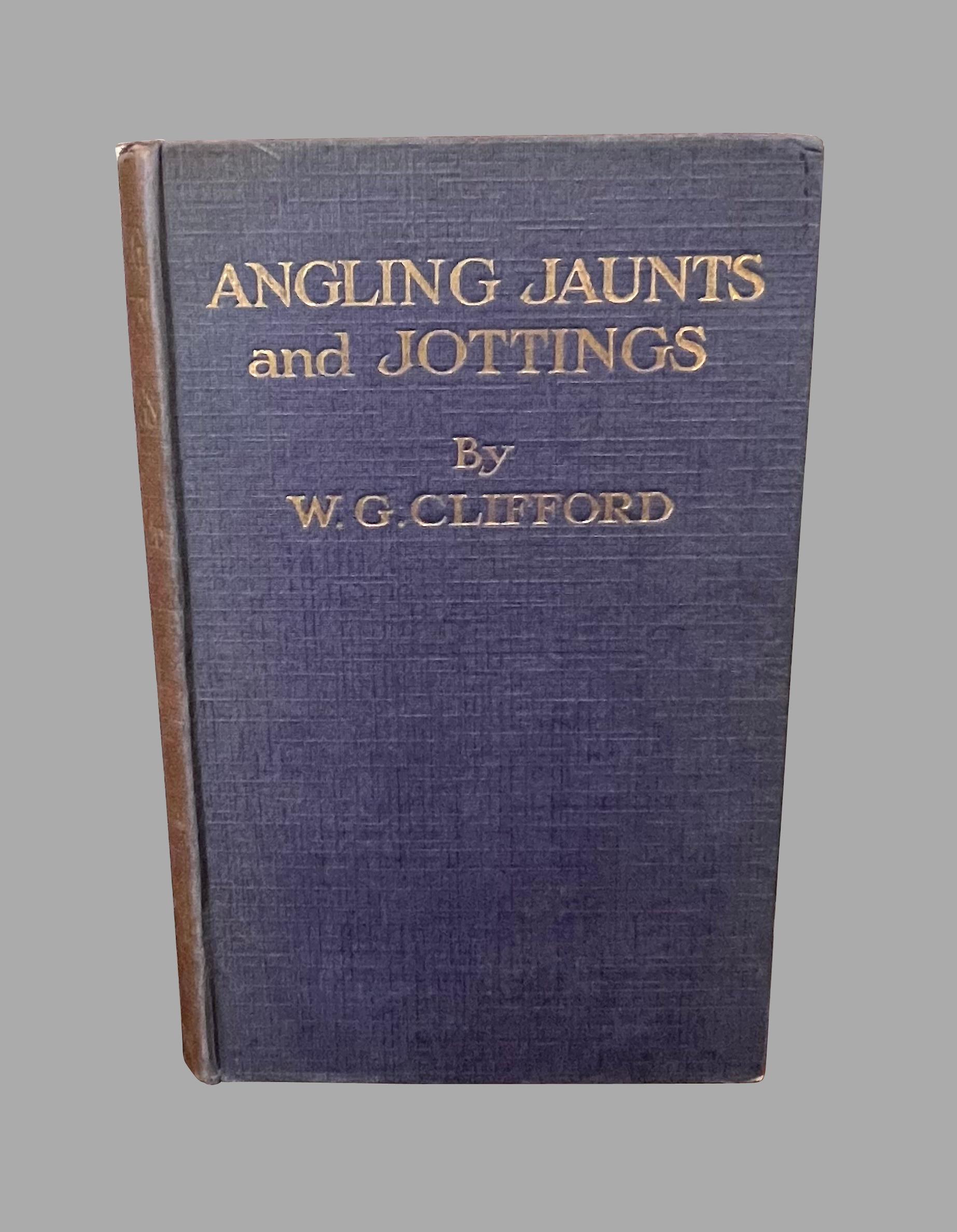 Carta Un gruppo di otto libri d'epoca sulla pesca e la pesca a mosca, compresi piccoli volumi in vendita