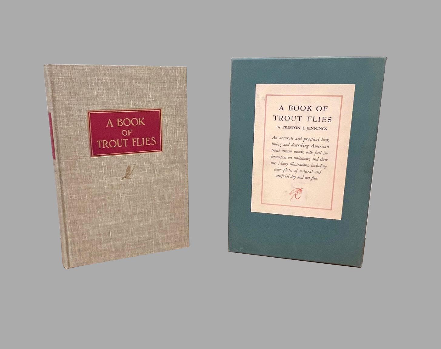Americano Un gruppo di otto libri d'epoca sulla pesca e la pesca a mosca, compresi piccoli volumi in vendita