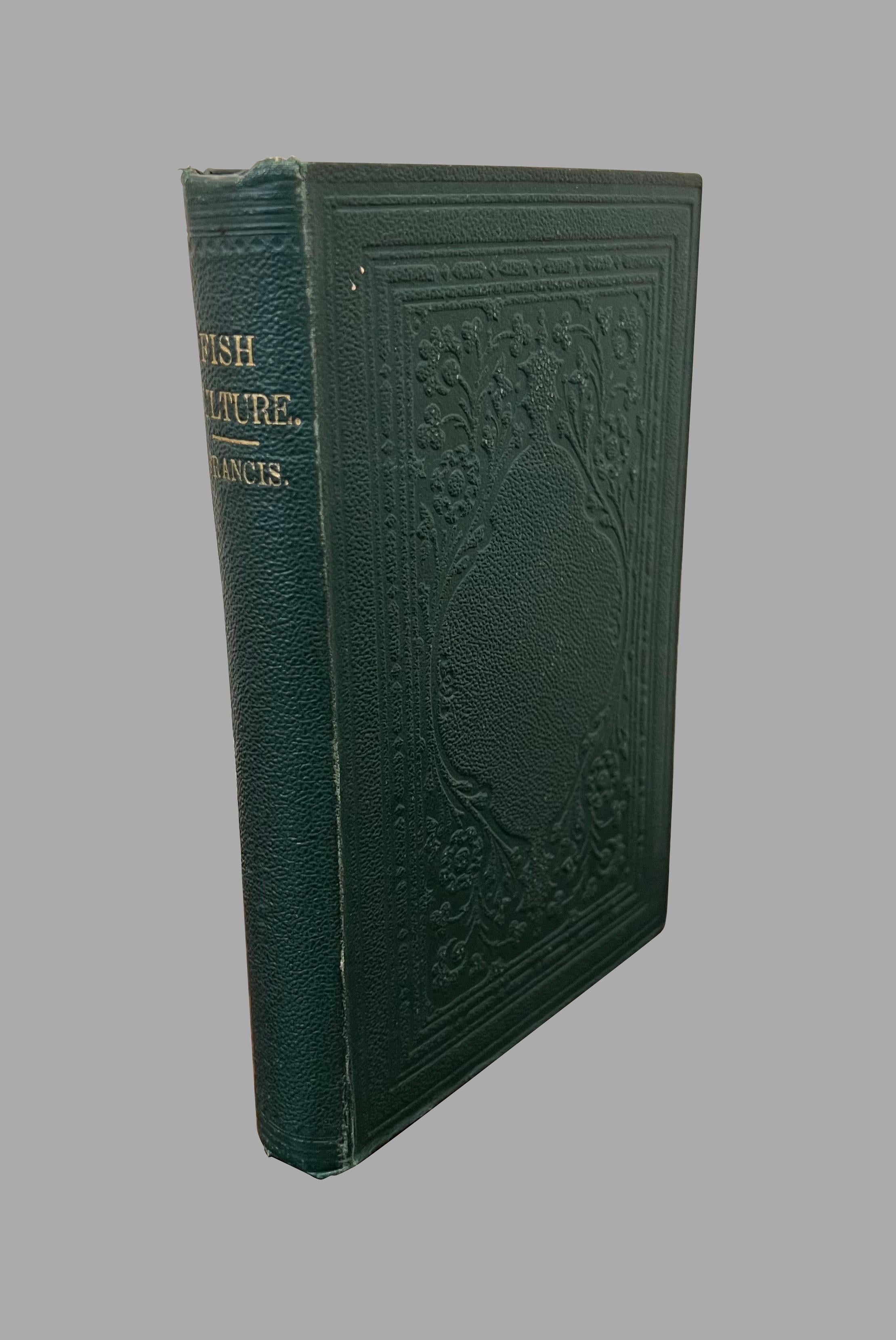 Un gruppo di otto libri d'epoca sulla pesca e la pesca a mosca, compresi piccoli volumi In condizioni buone in vendita a San Francisco, CA