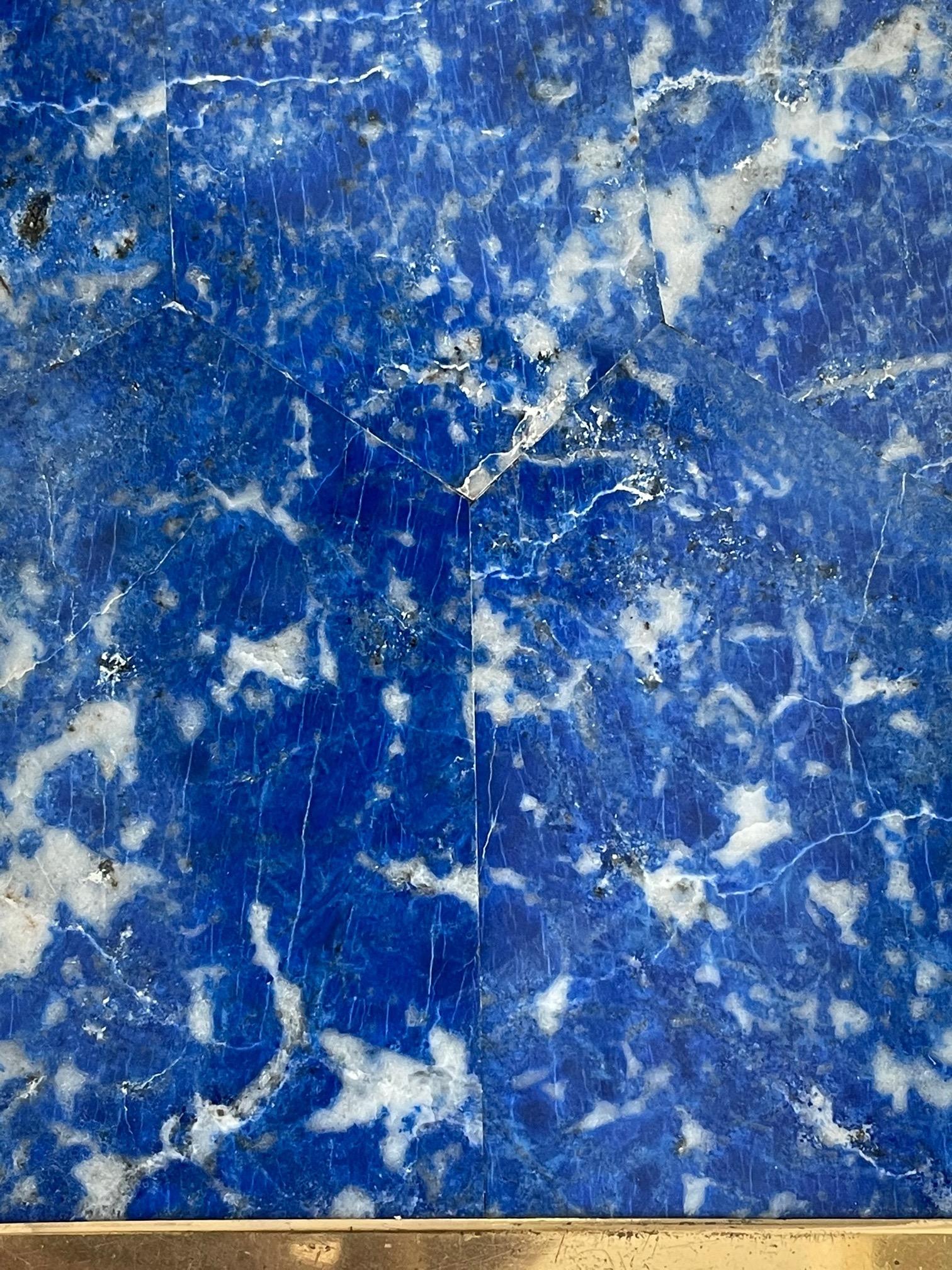 Group of Italian Boxes Lapis Lazuli and Tiger's Eye 7