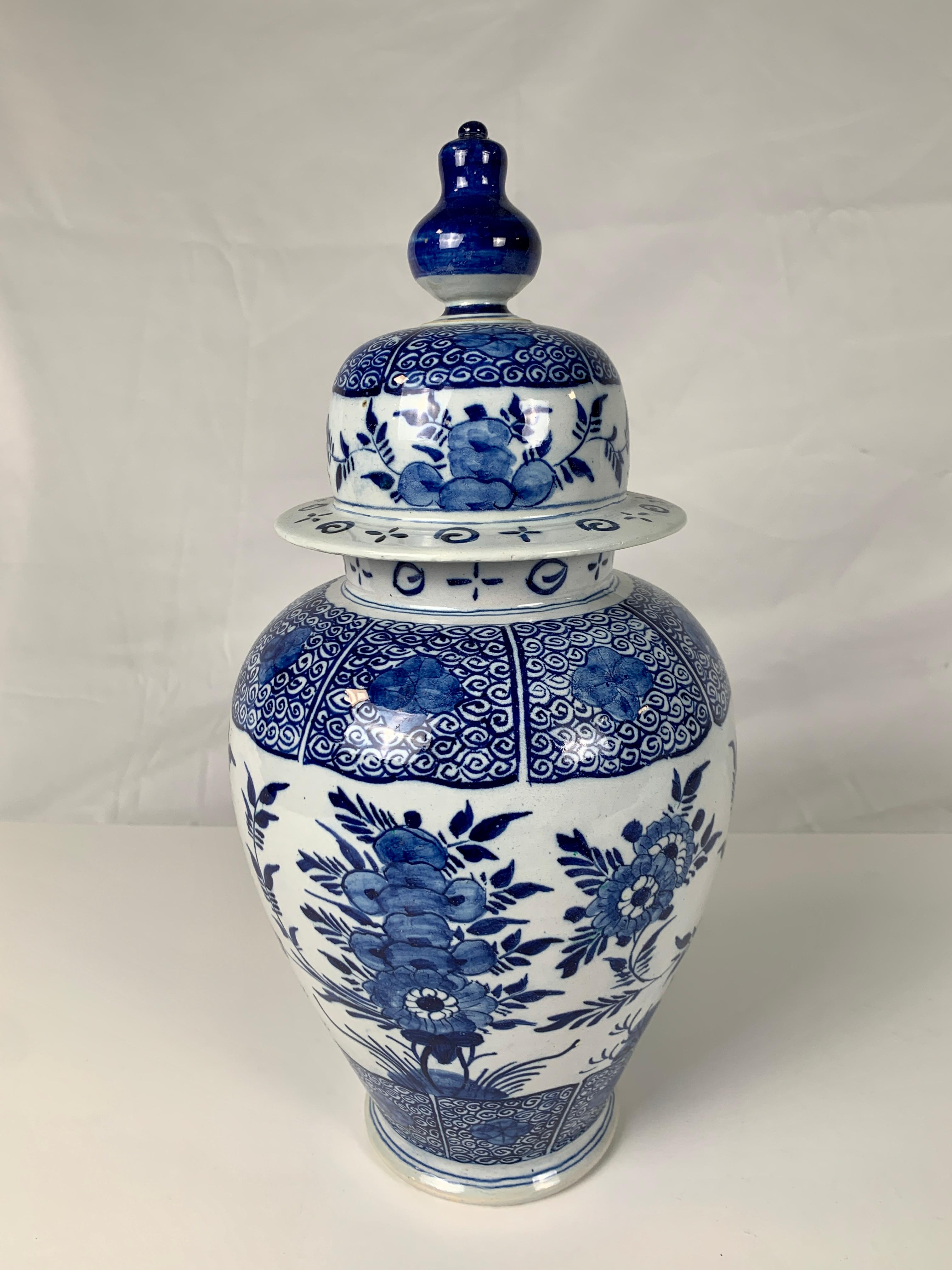 Group of Large Dutch Delft Jars and Vases 18th-19th and 20th Centuries 7