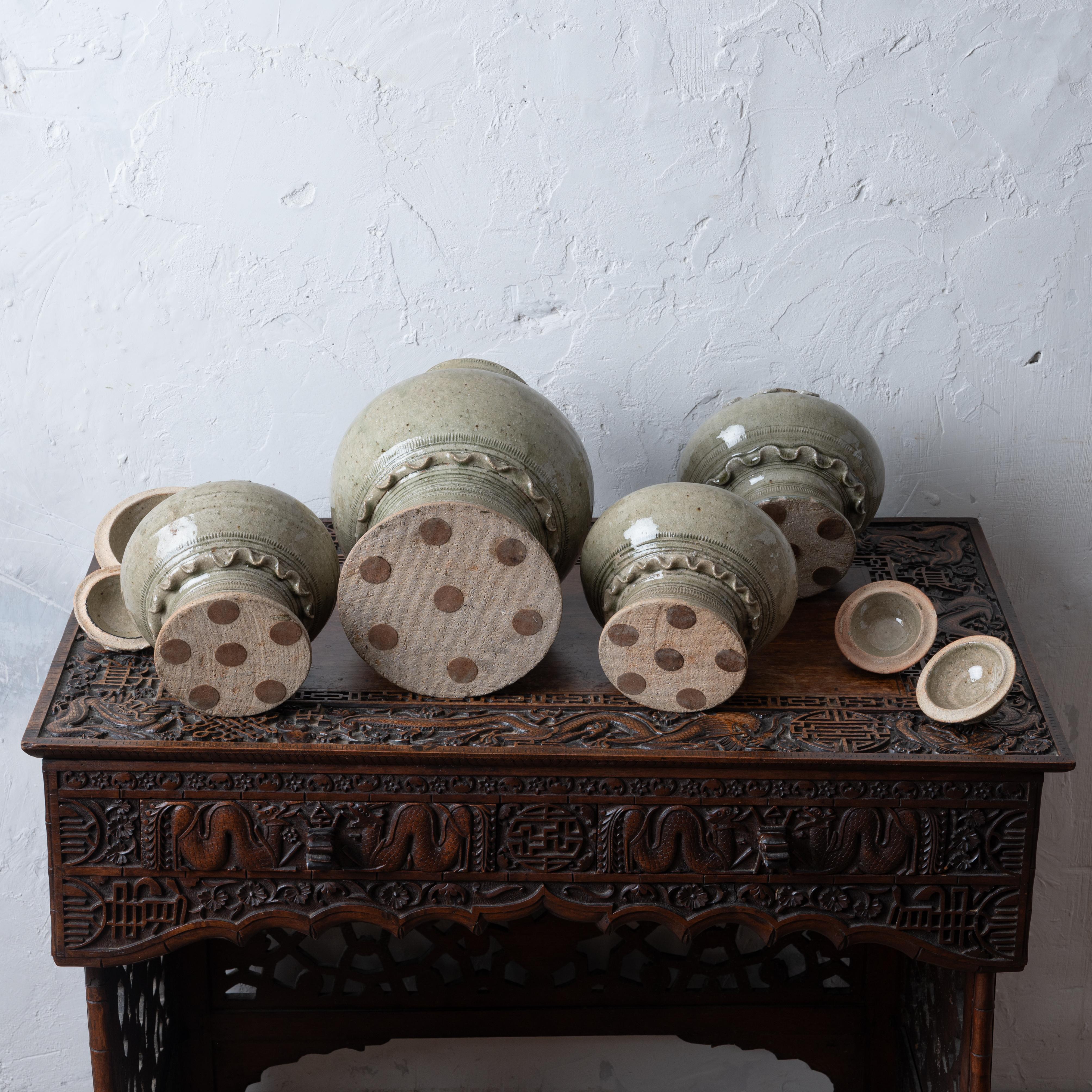 A Group of Thai Celadon Jars for Rosenthal-Netter, c.1960s For Sale 5