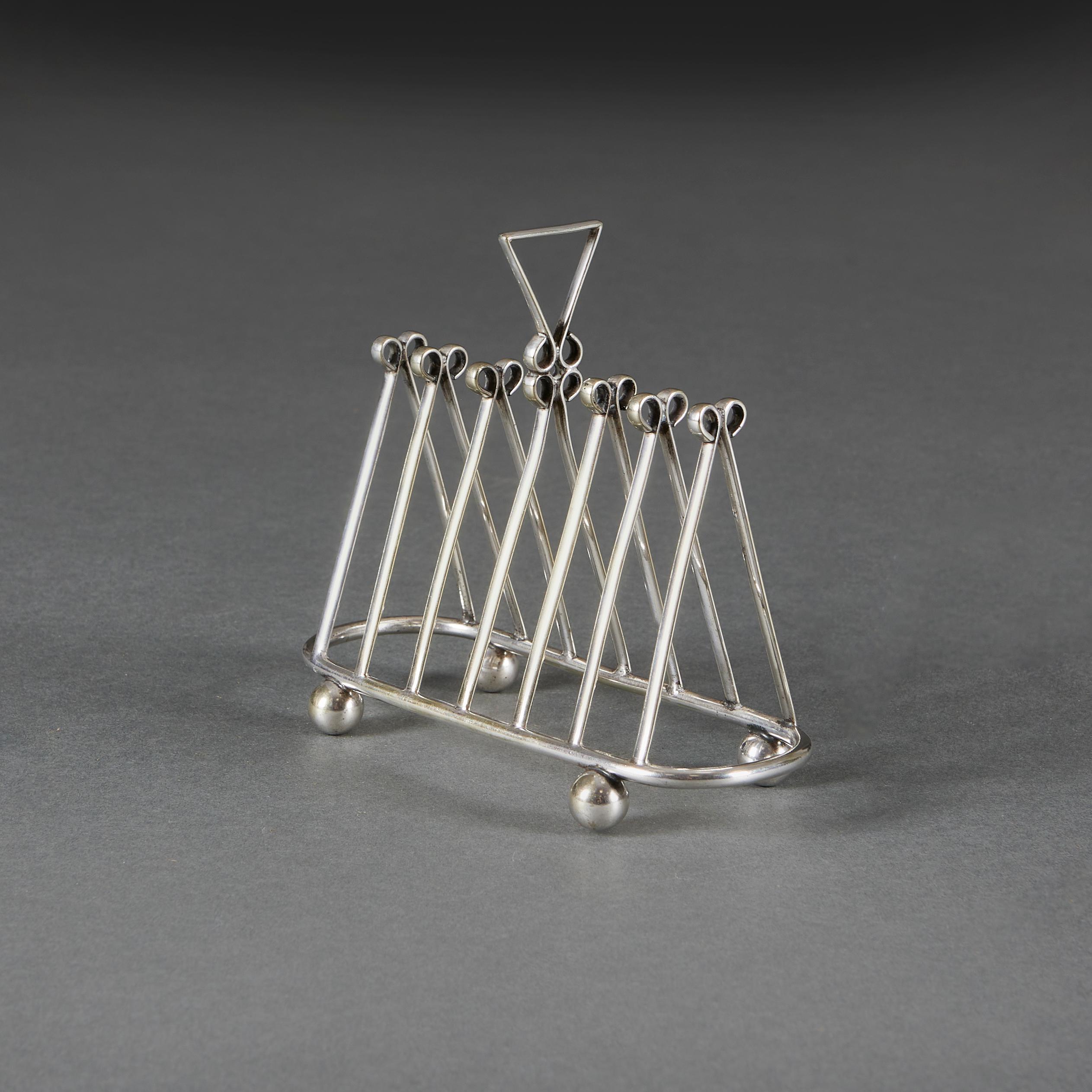 A Group of Three Christopher Dresser Toast Racks In Good Condition In London, GB