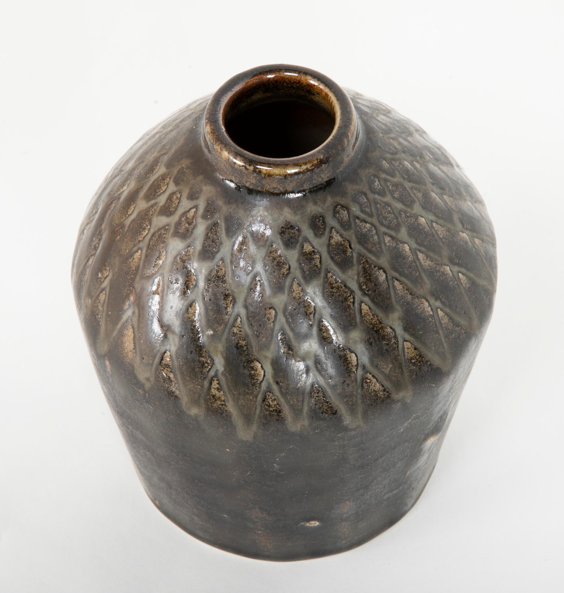 Group of Three Glazed Porcelain 