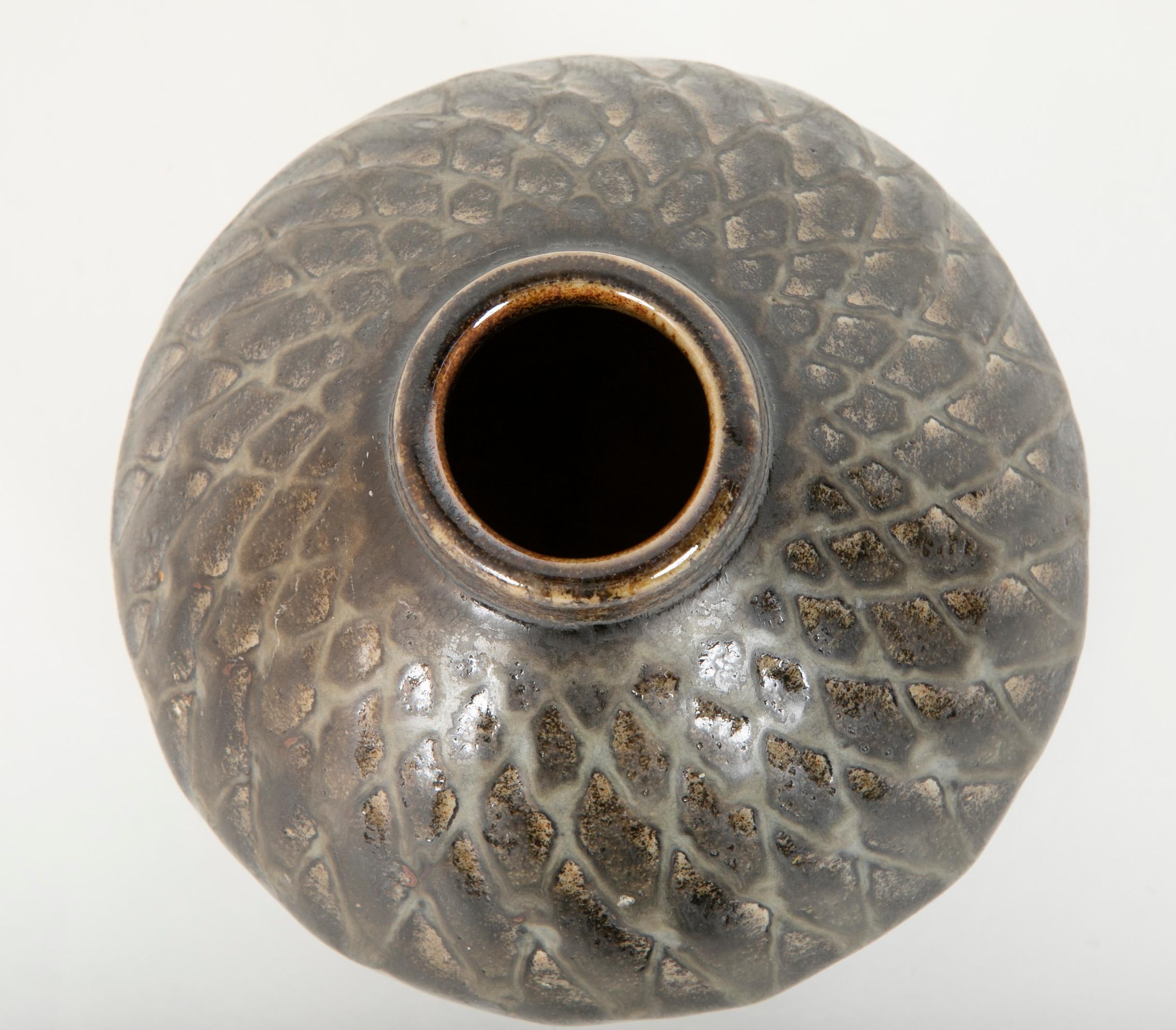 Group of Three Glazed Porcelain 