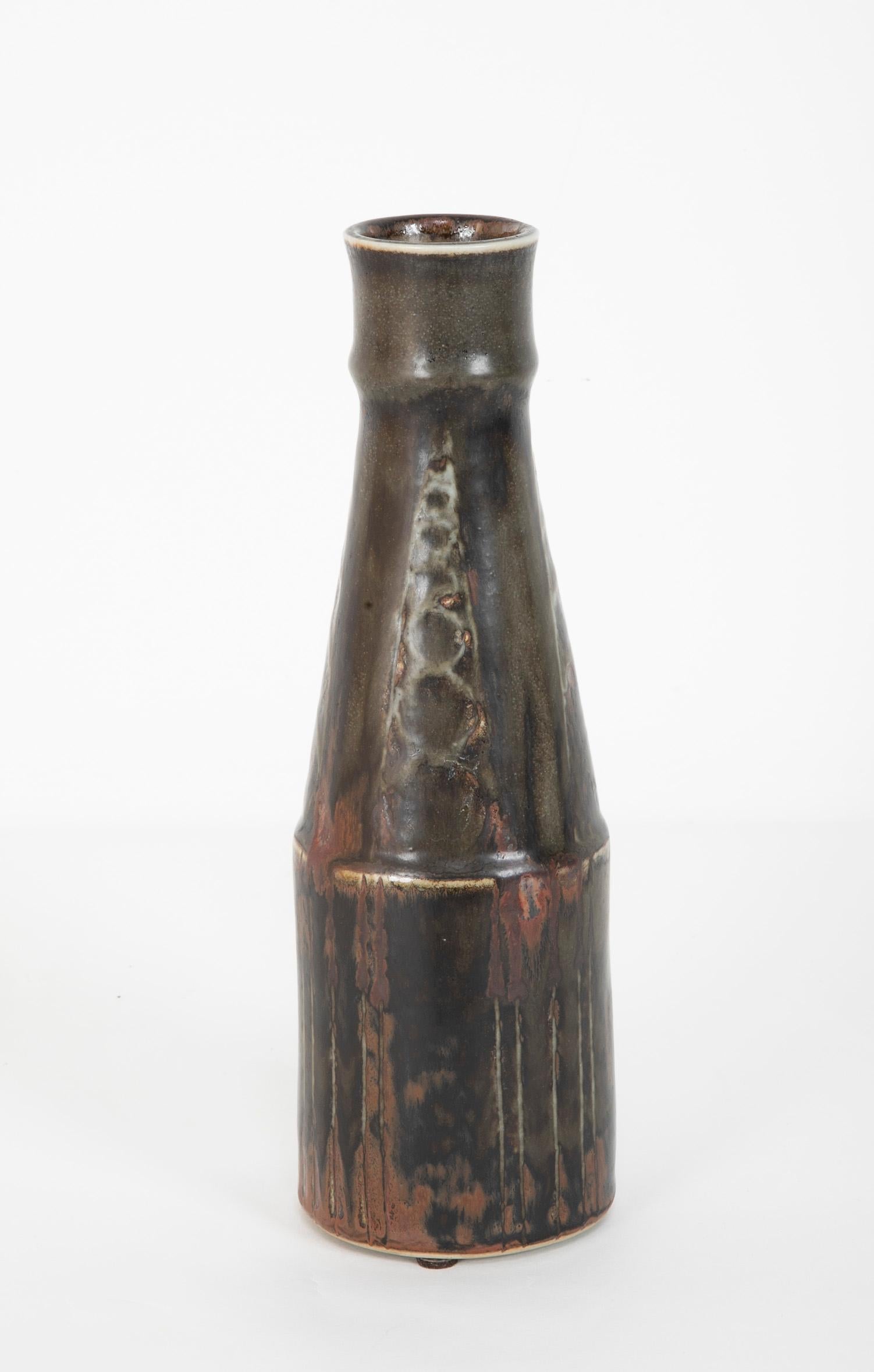 Group of Three Glazed Porcelain 