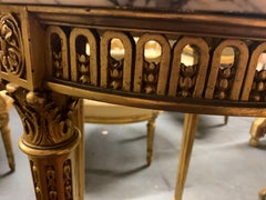 Gueridon Louis XVI Style in Giltwood