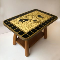 Gueridón o Mesa de centro de Otto Gunsen y Philip Arcanter, circa 1945-1950