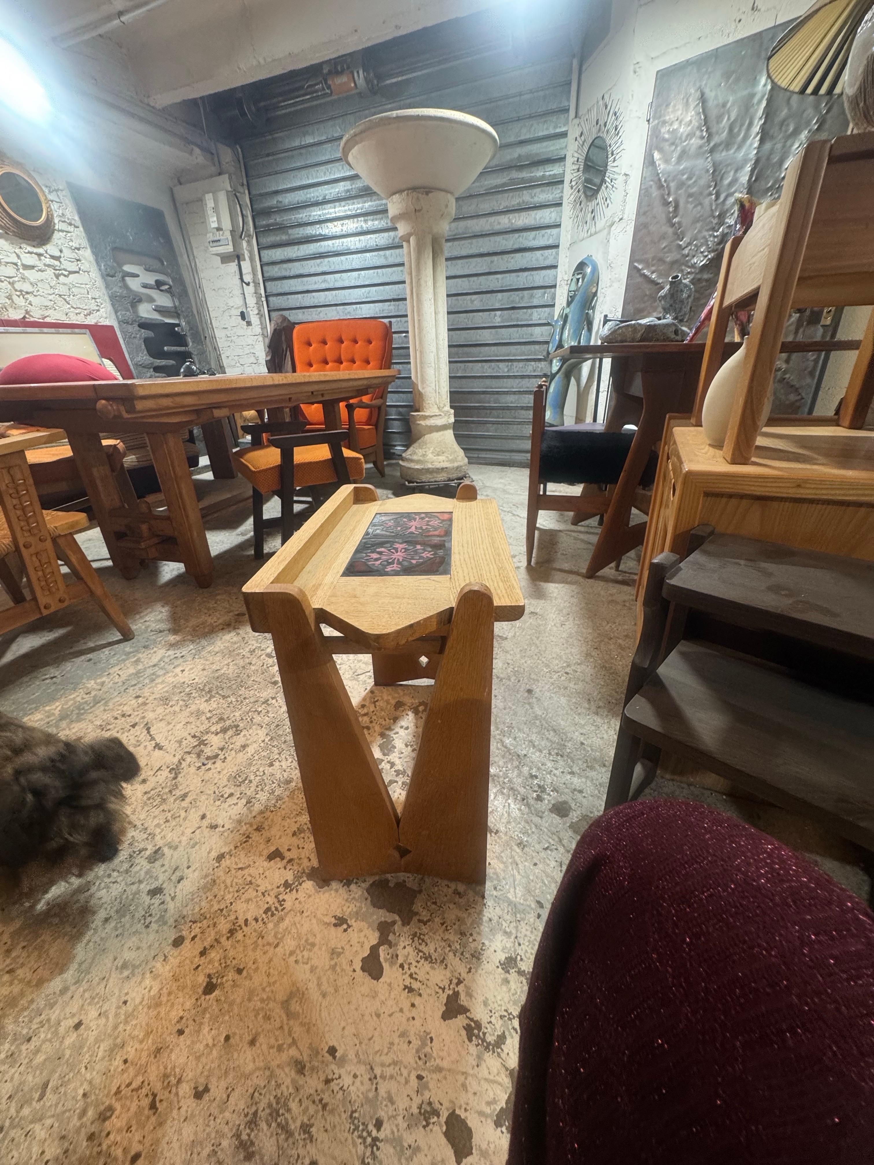 A Guillerme et Chambron end table In Good Condition For Sale In Saint-Ouen, FR