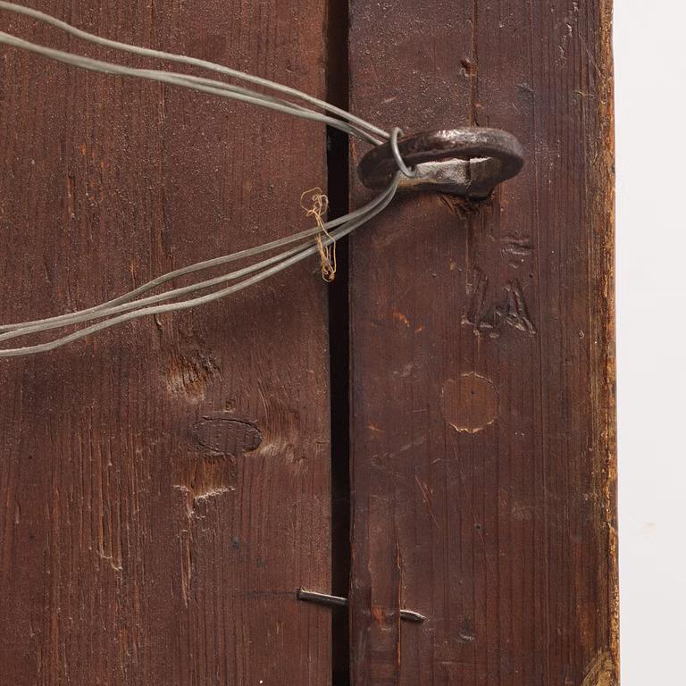 Miroir en bois doré de style gustavien par J. Åklerblad et A. Öberg Bon état - En vente à New York, NY