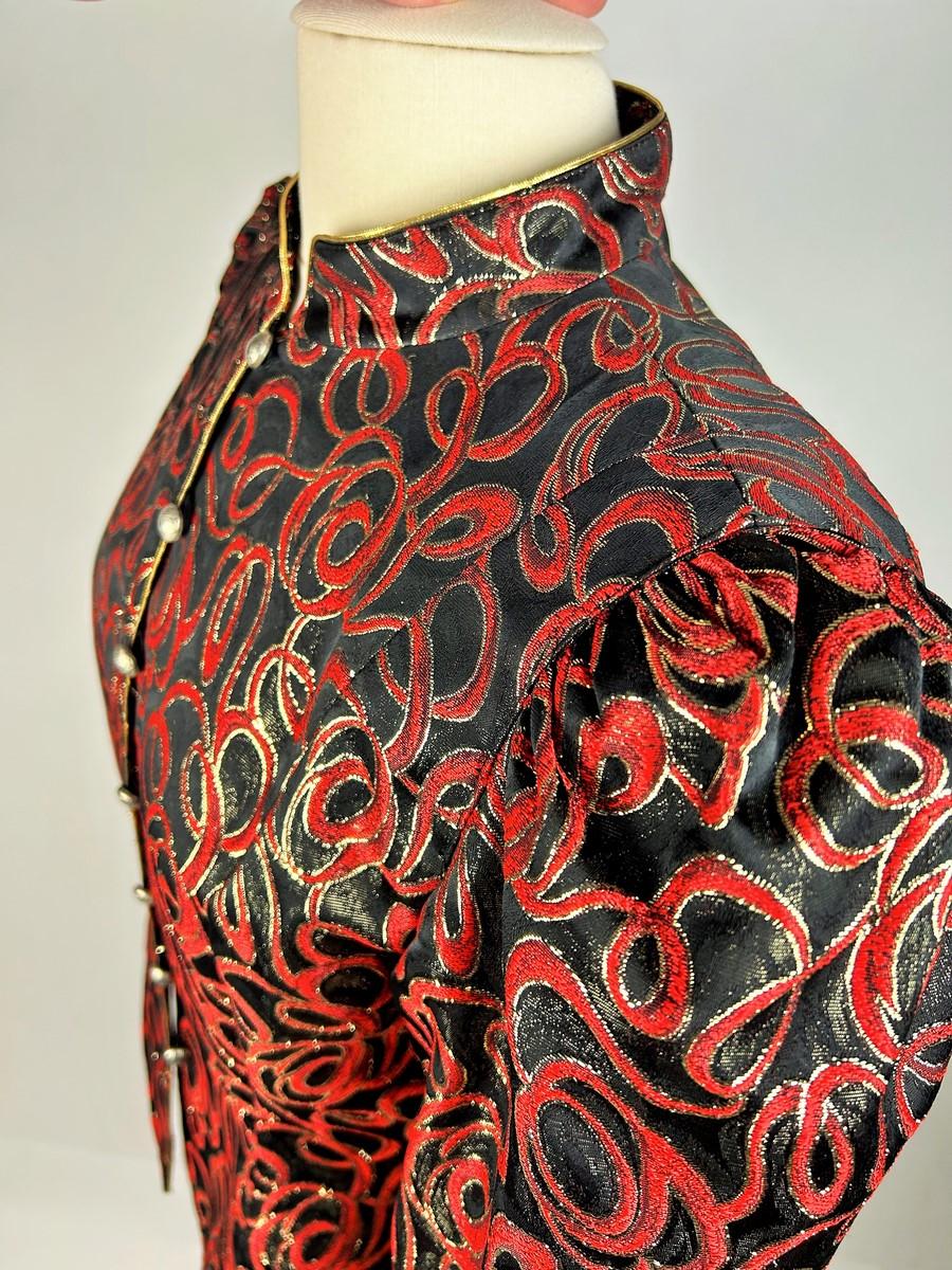 A Guy Laroche lamé jacket - France from the 1980s For Sale 9