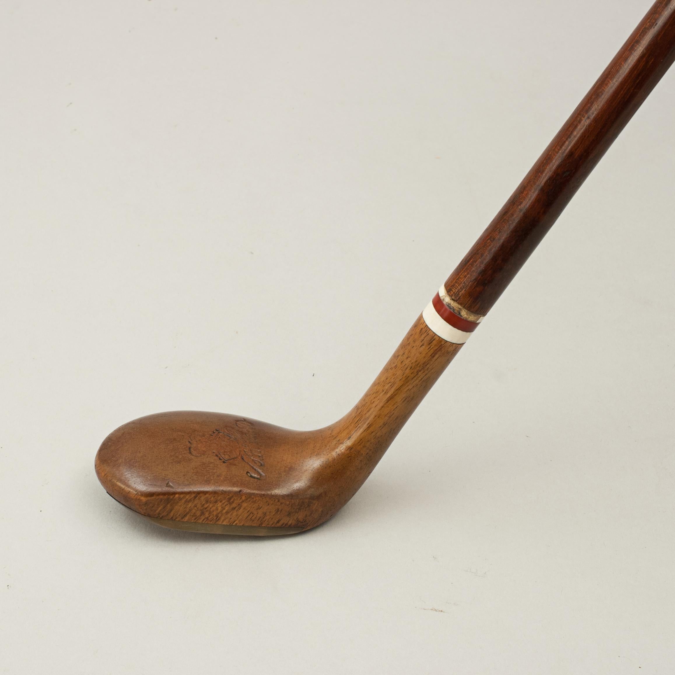 A H Scott Golf Club Walking Stick, Sunday Club, Elie 5
