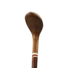 Antique A H Scott Golf Club Walking Stick, Sunday Club, Elie