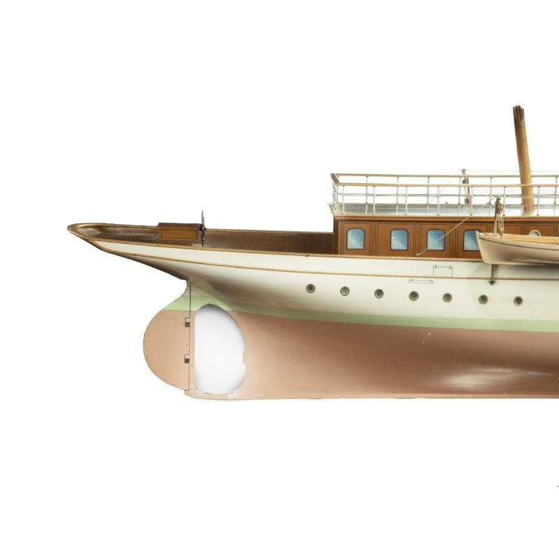 A half hull model of Egyptian Coast Guard Cutter Ab-Bass by G.L.Watson, 1891 For Sale 1