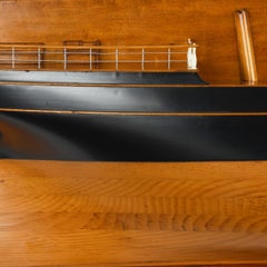 A half hull model of iron barque “Java” 1881