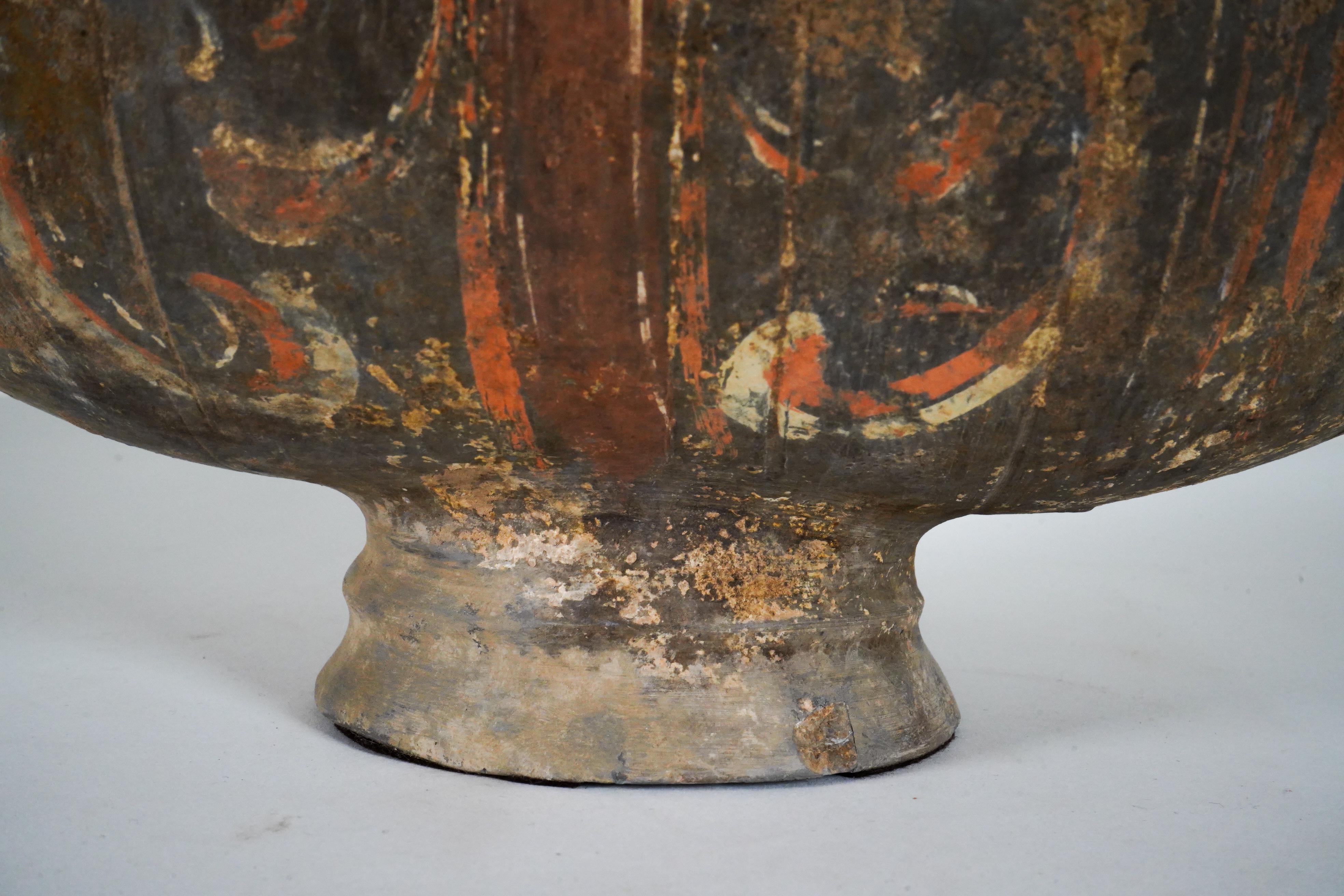 A Han Dynasty (206BC -220AD) Cocoon Jar 10