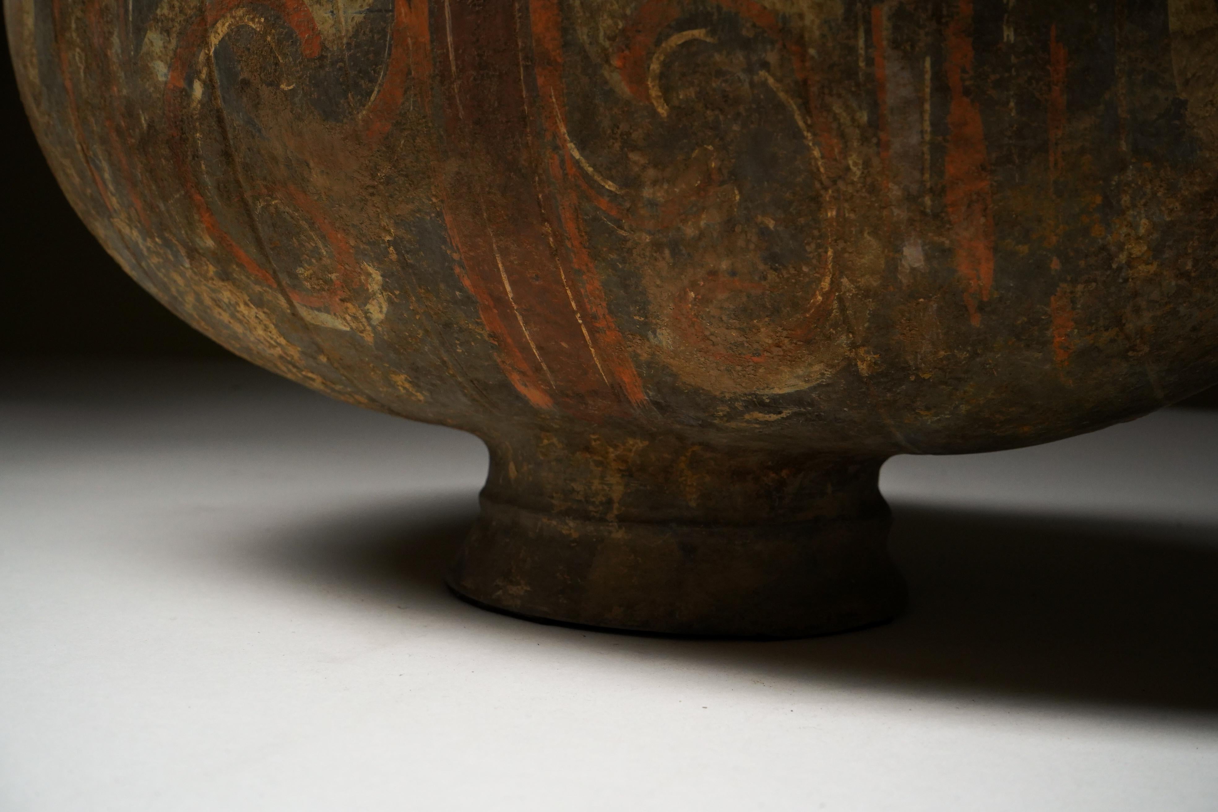 A Han Dynasty (206BC -220AD) Cocoon Jar 2
