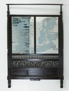 A Hand-Carved Anglo-Indian Bed