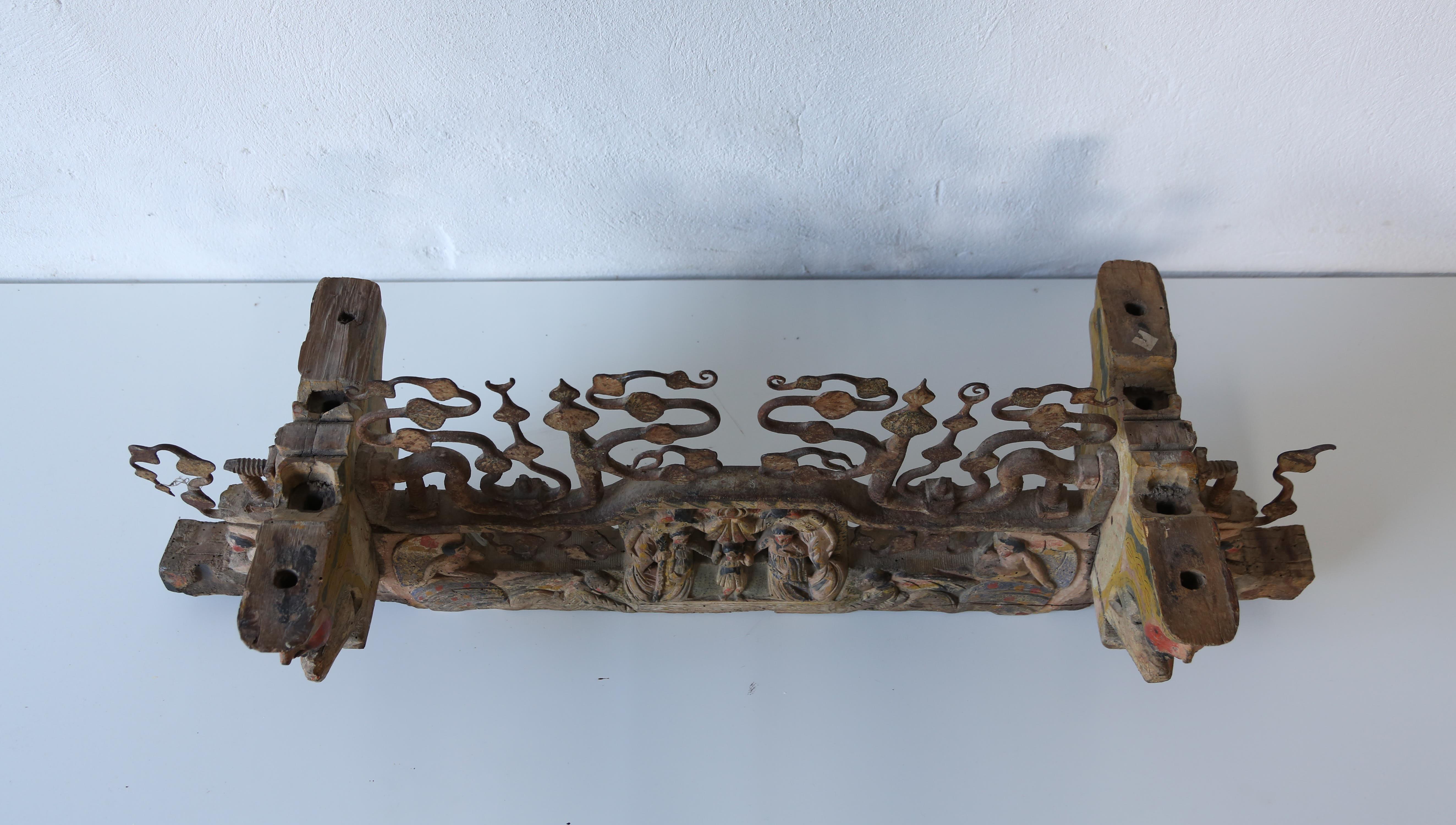 A Hand Crafted Carriage Piece, Palermo, Sicily, Italy, 19th Century For Sale 10