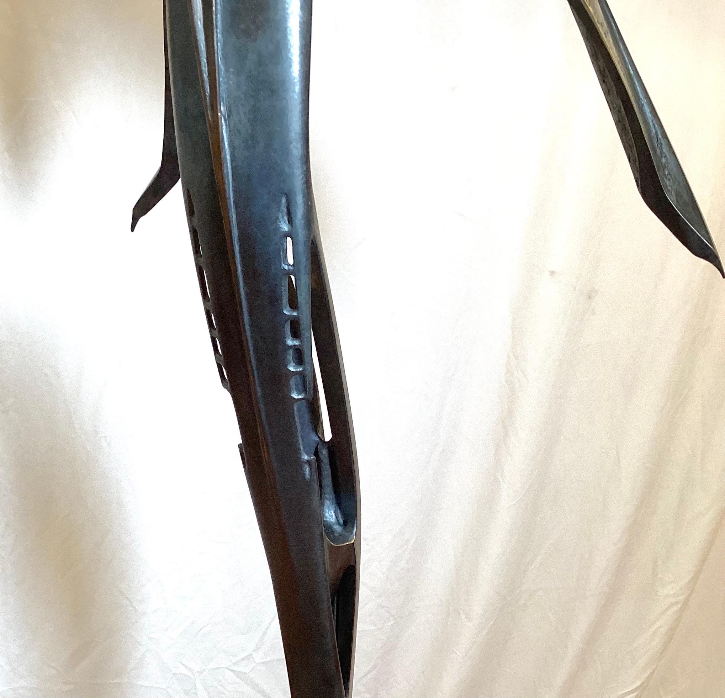 American A Hand Forged Bronze Sculpture Titled Ascension by Lawrence Welker IV For Sale
