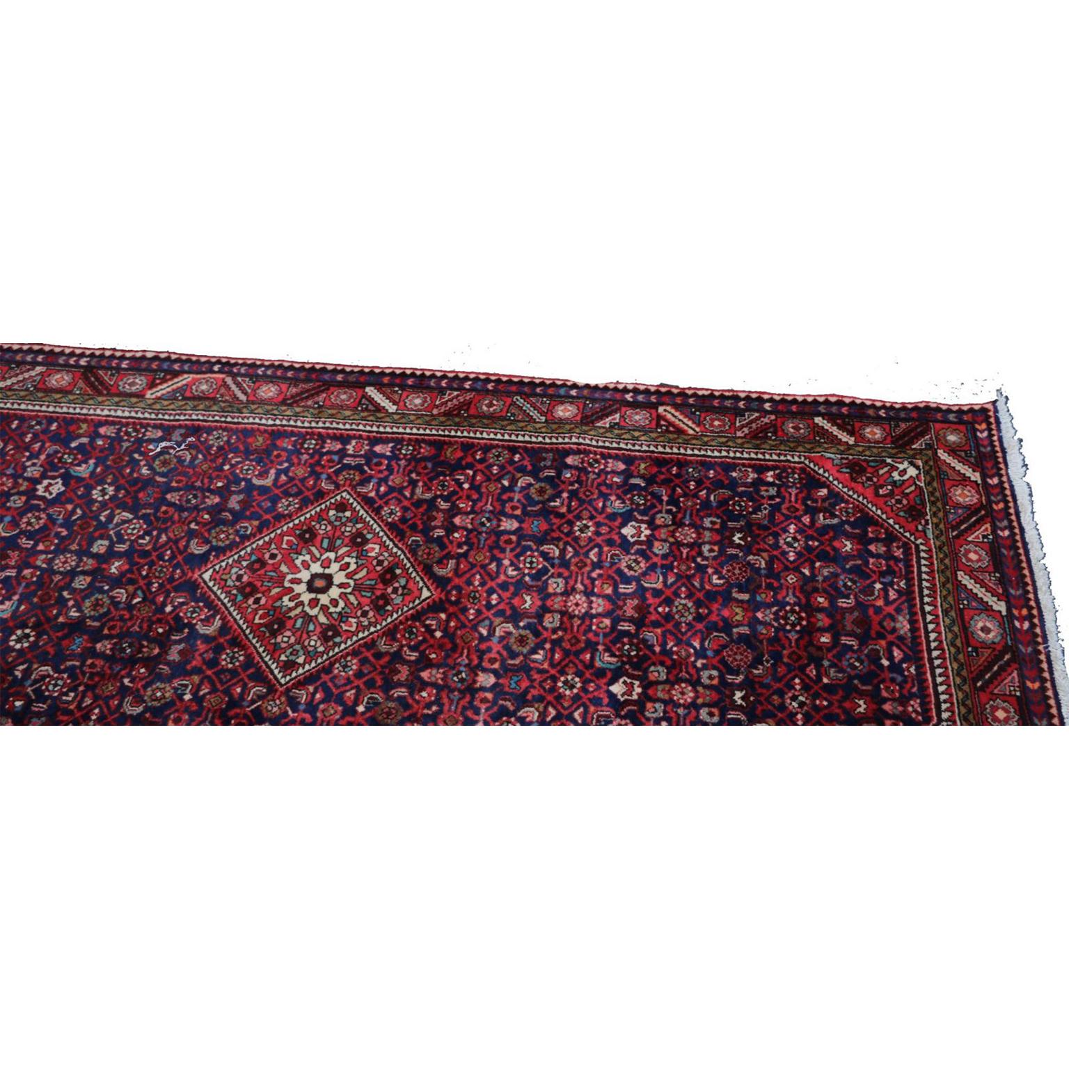 Hand-Knotted Hand Knotted Wool Rug For Sale