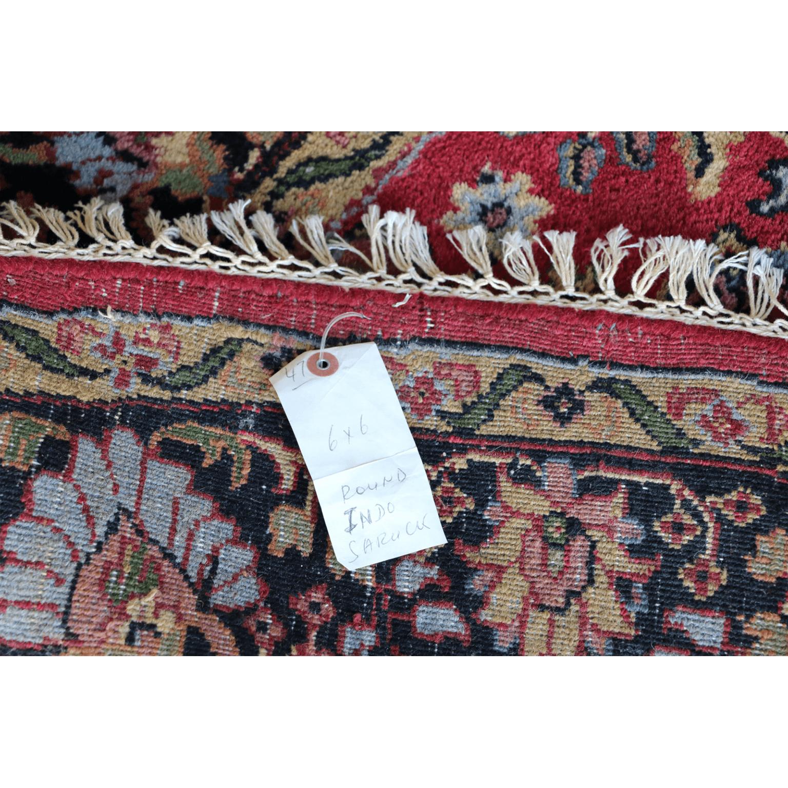 20th Century Hand Knotted Wool Rug For Sale