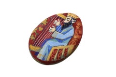 A Hand Painted Stone by Ilya Schor