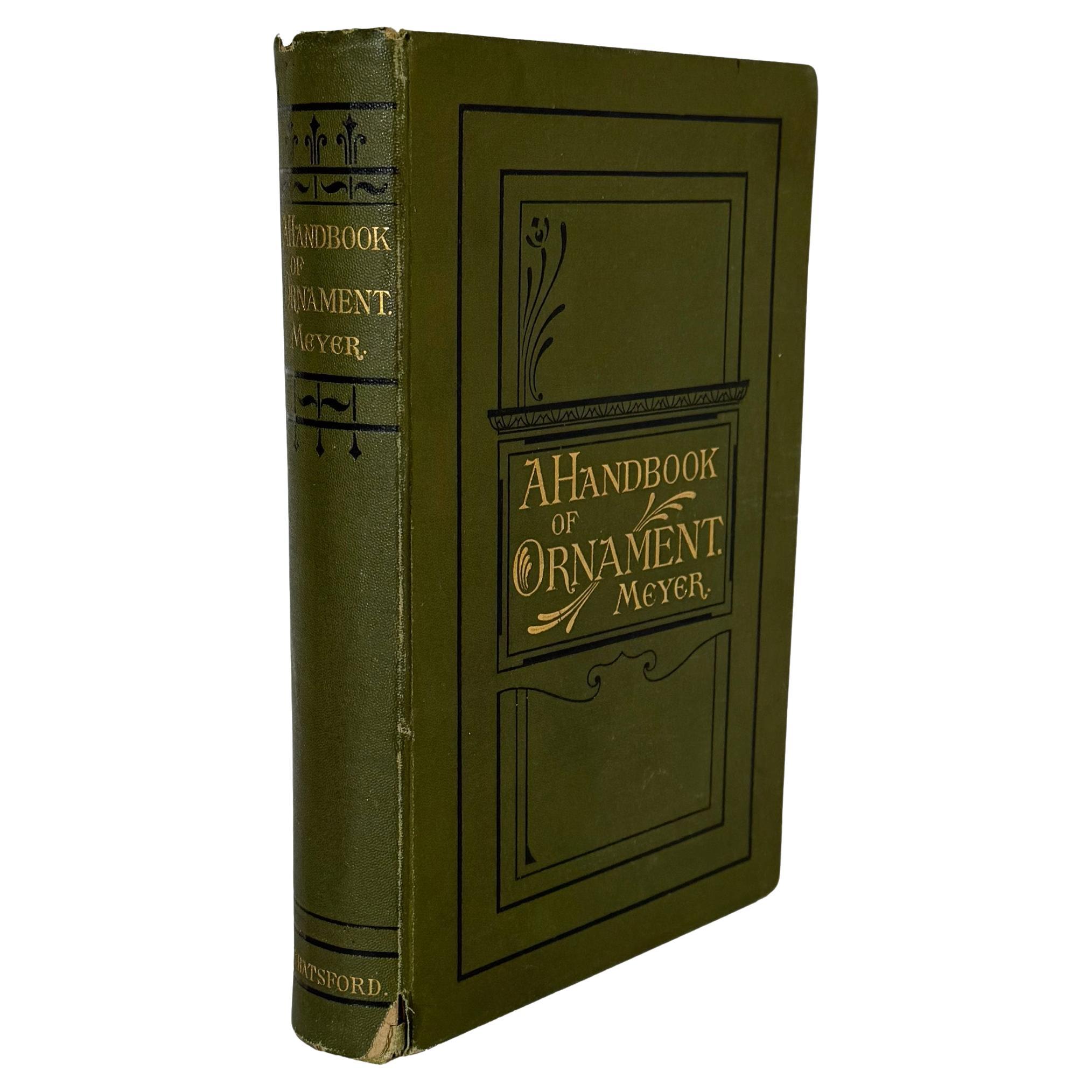 A Handbook of Ornament (Second English Edition) For Sale