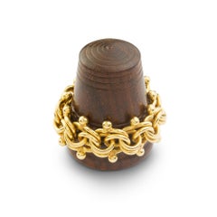 Handmade 22 Carat Gold Teddy Bear Ring by Lucie Heskett-Brem