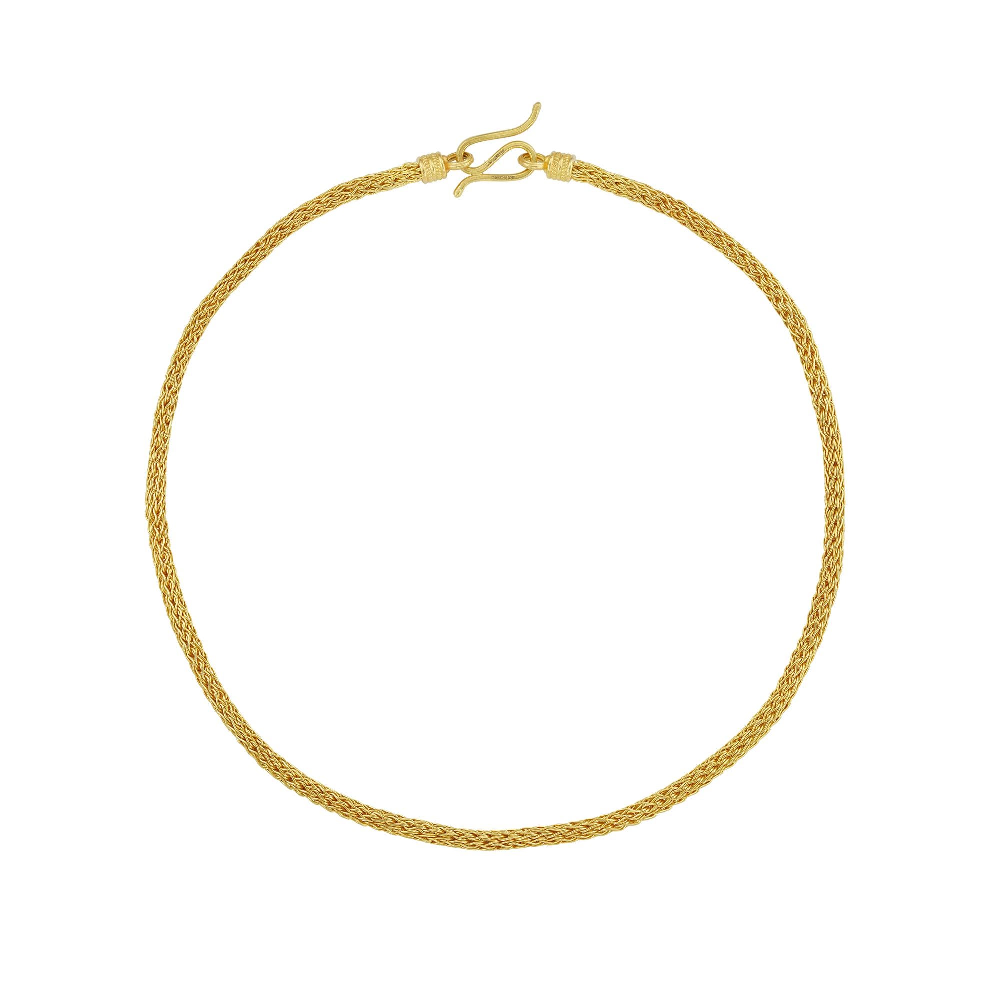 Modern Handmade Chain Necklace by Akelo