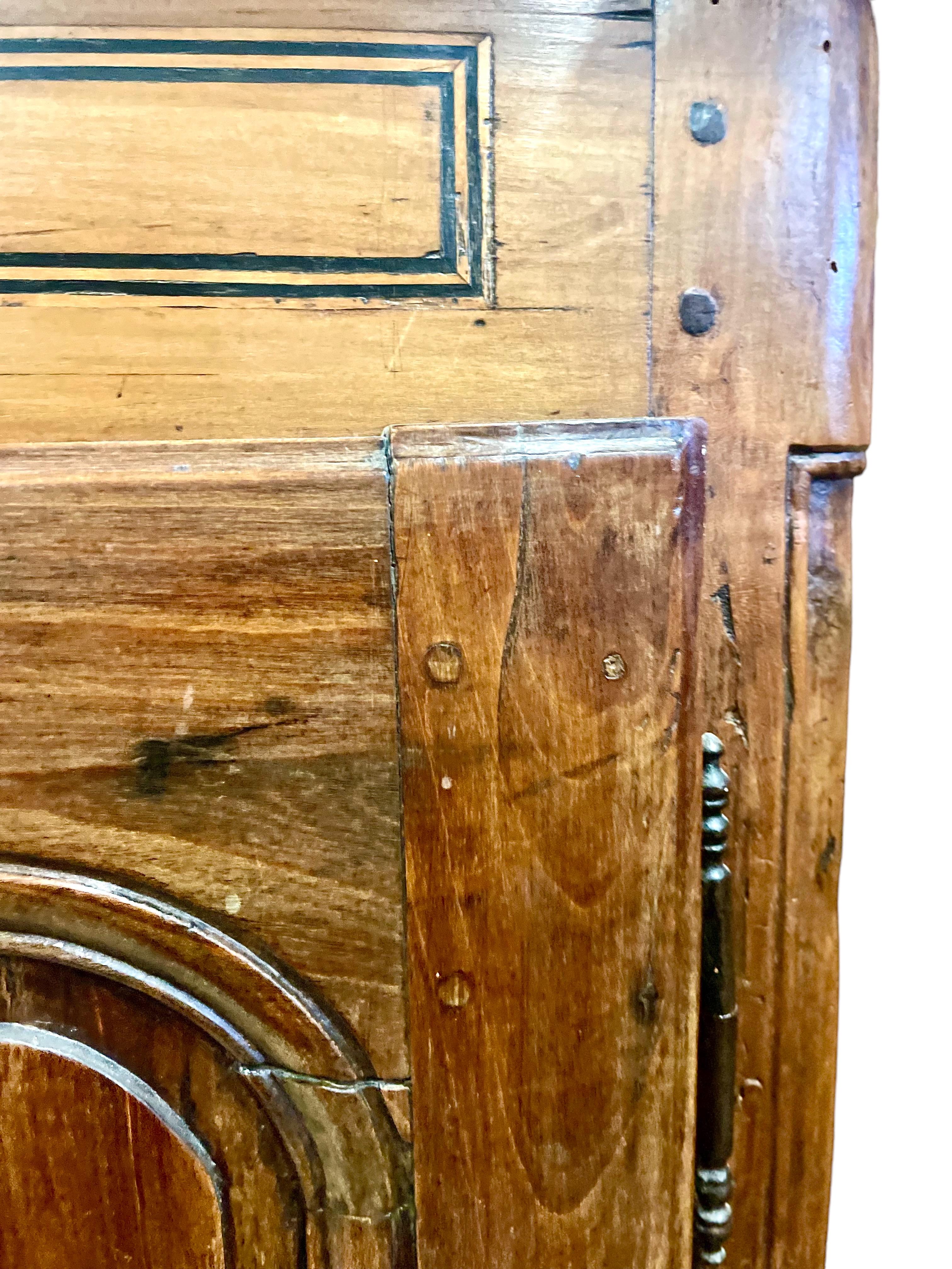 18th Century and Earlier 18th Century French Provincial Walnut Buffet For Sale