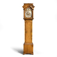 Belle horloge à huit jours en noyer d'époque George I par Samuel Northcote