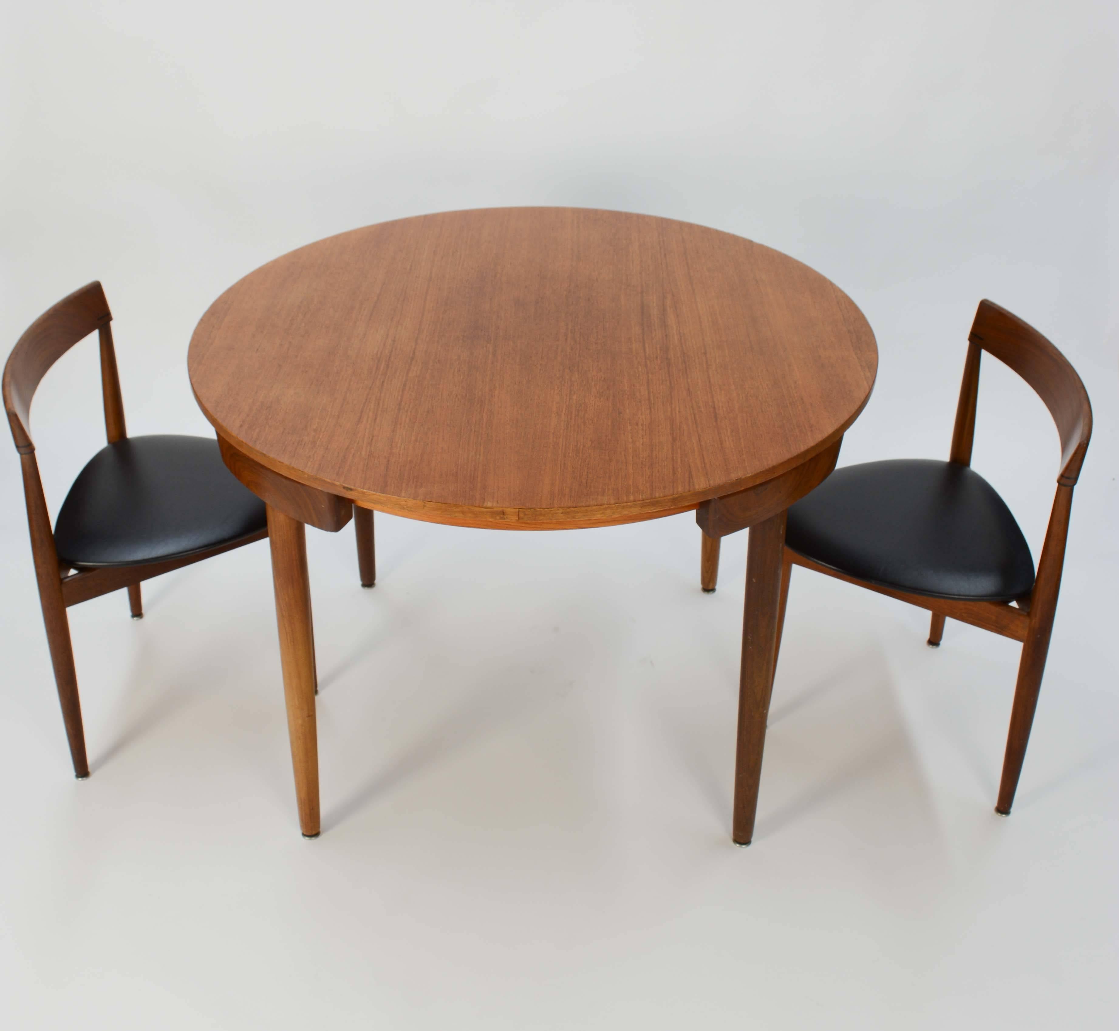 Scandinavian Modern Hans Olsen Dinette Nesting Set for Frem Rojle For Sale