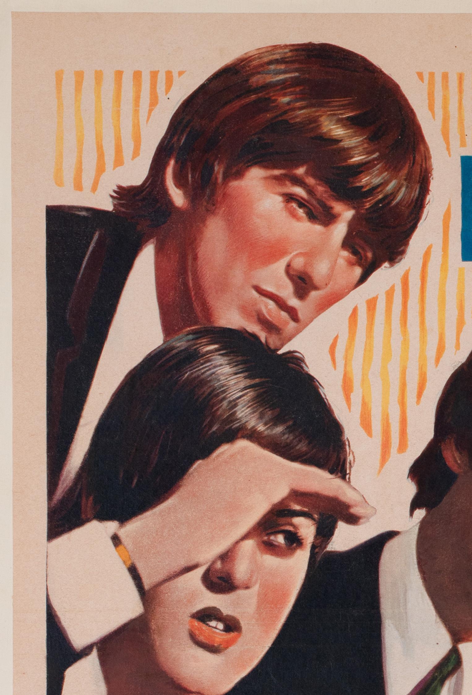 Belga Poster del film belga A Hard Day's Night 1964 in vendita