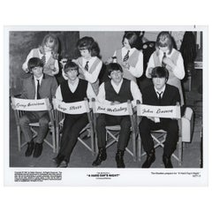 "A Hard Day's Night" 1964 U.S. Silver Gelatin Single-Weight Photo