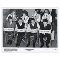 "A Hard Day
s Night" 1964 U.S. Silver Gelatin Single-Weight Photo
