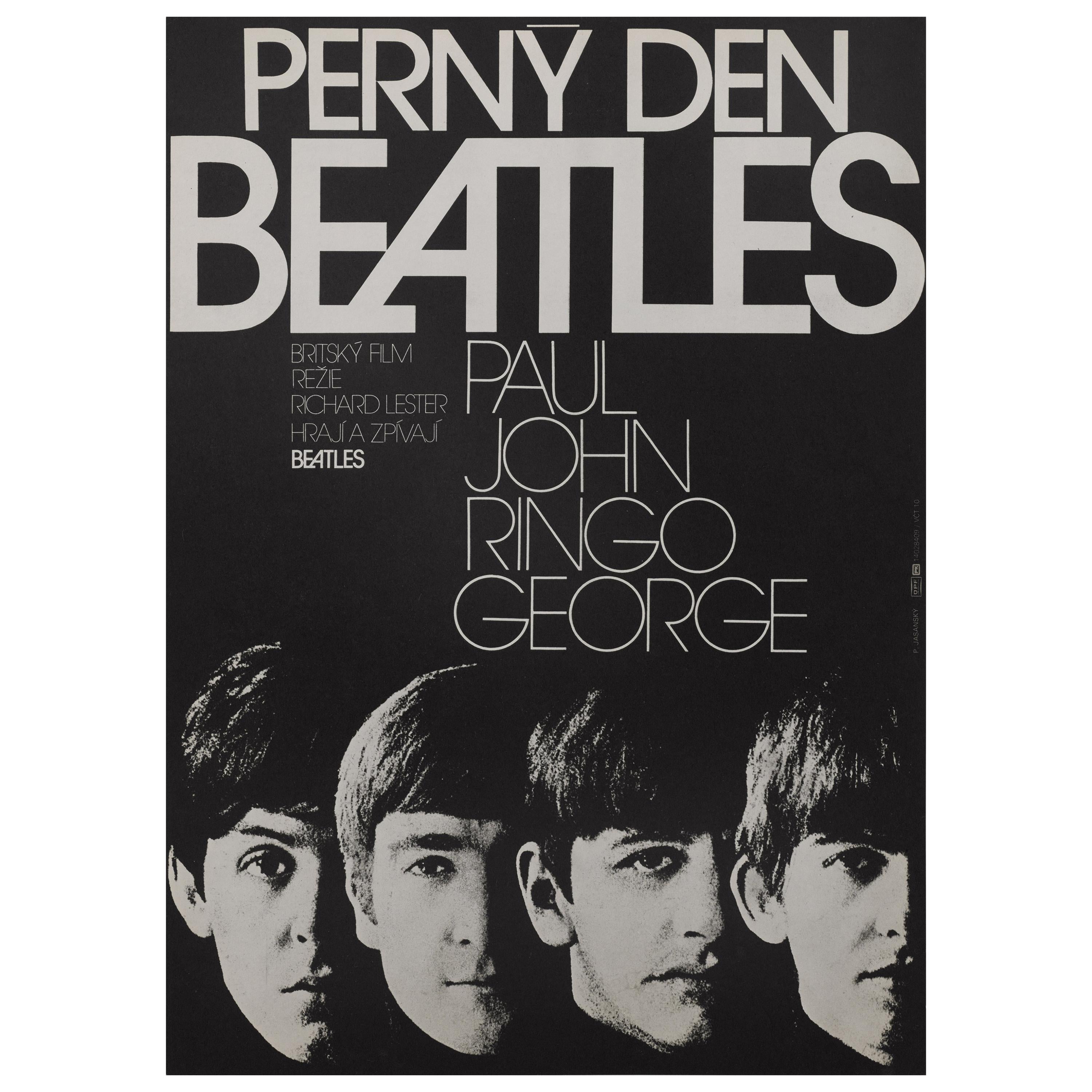 A Hard Day's Night / Perny Den Film Poster
