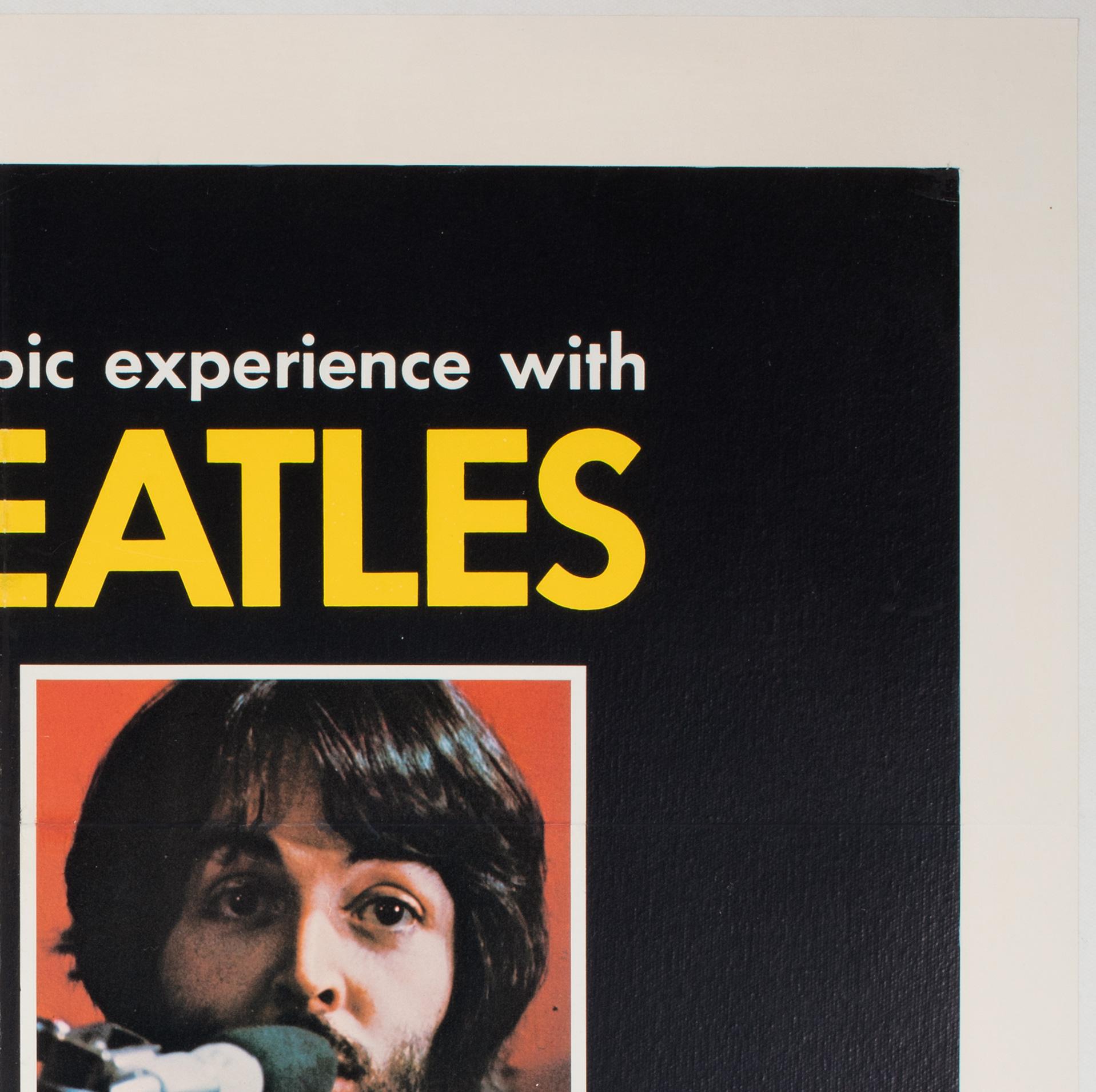 American Let It Be The Beatles 1970 US 1 Sheet Film Poster For Sale