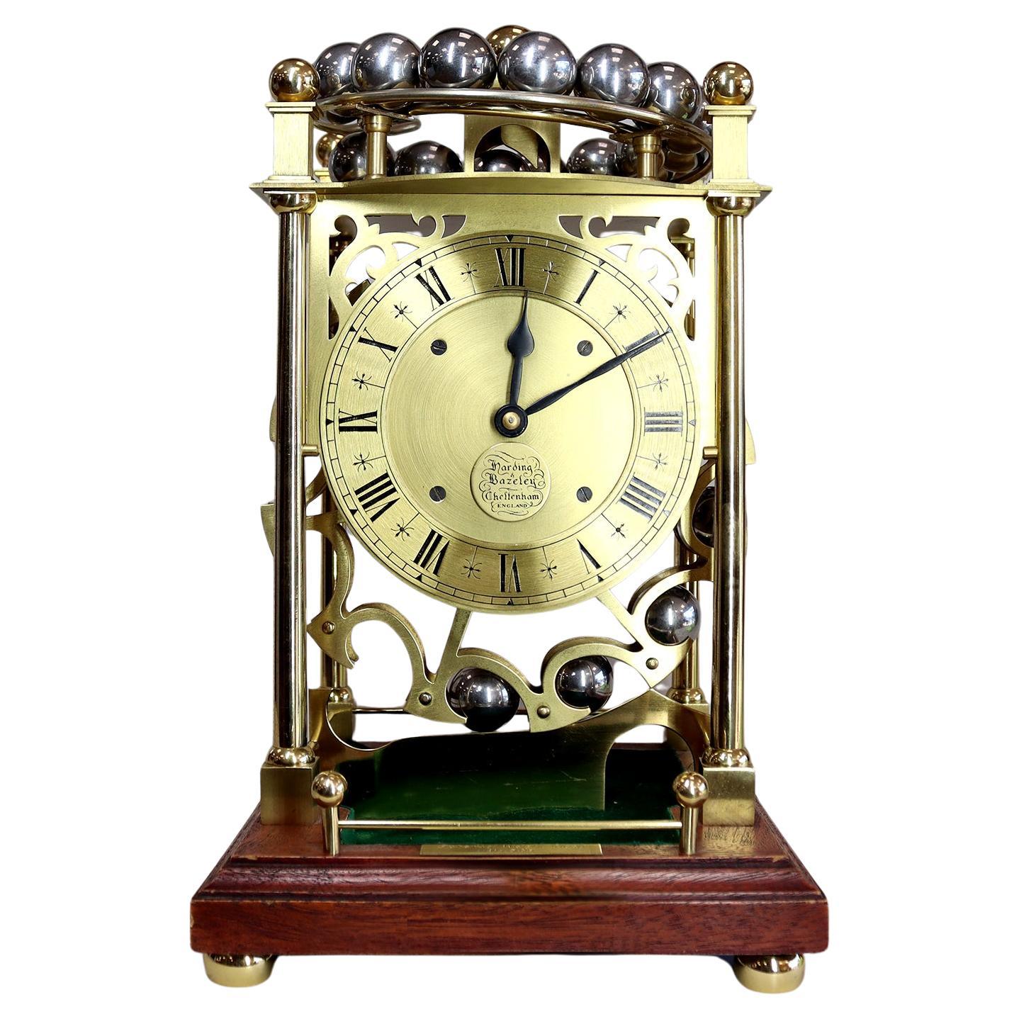 A Harding and Bazeley Limited Edition Spherical Weight Clock For Sale