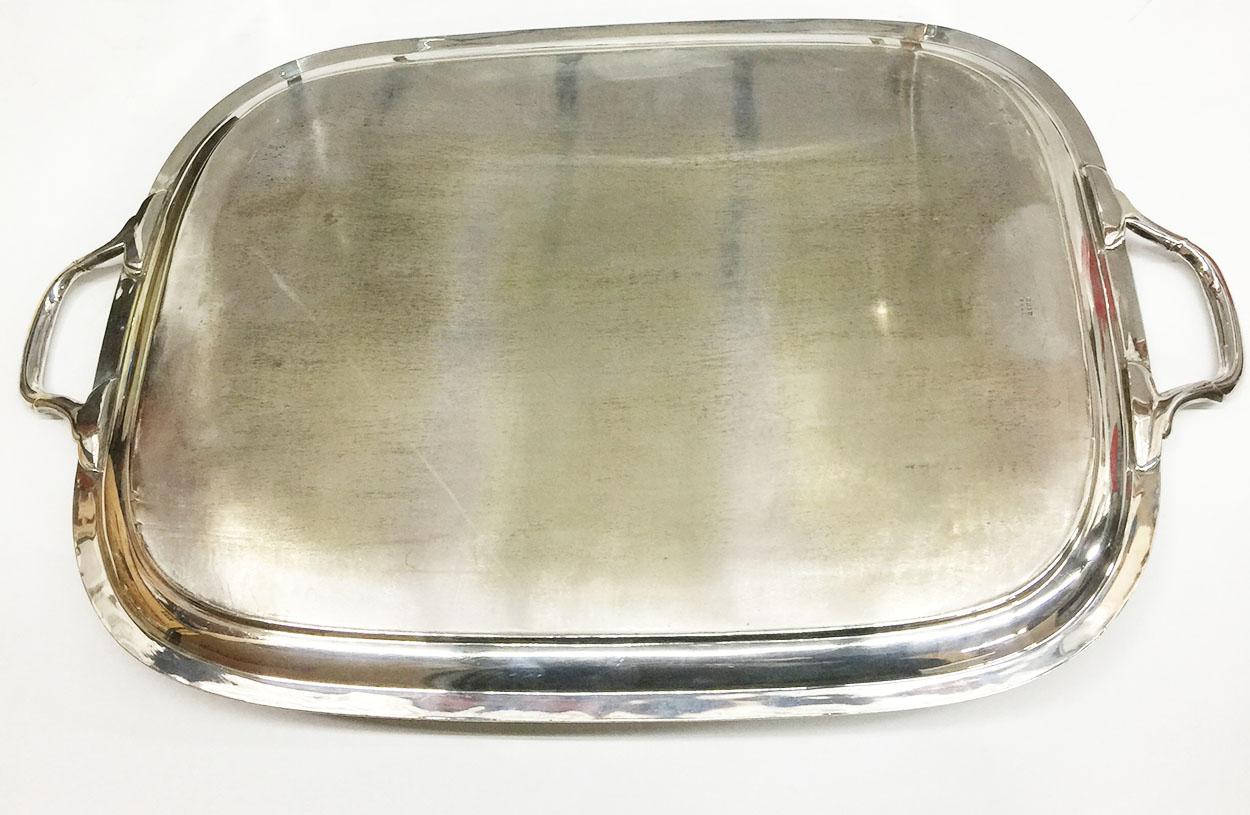 Plaqué argent Table à thé anglaise Harrison Brothers & Howson, vers 1900 en vente