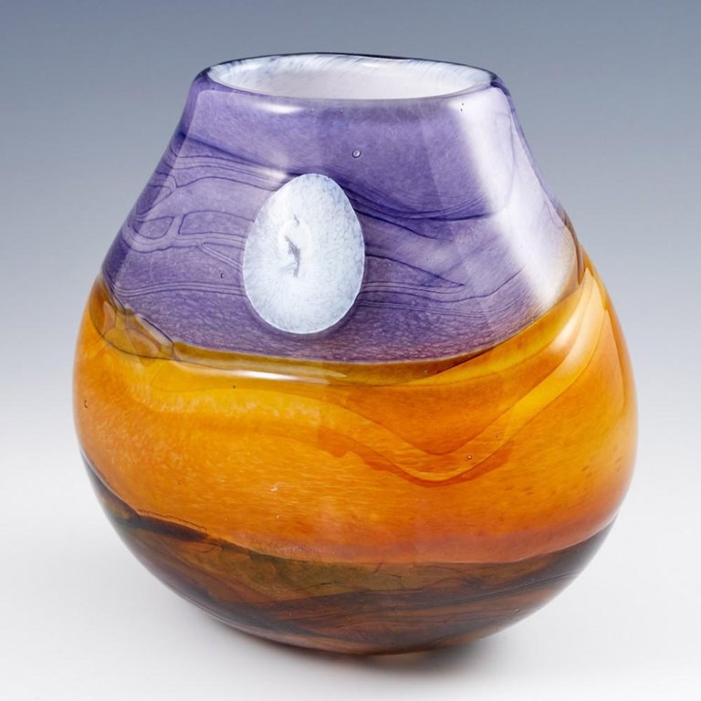 Harvest Moon Vase by Siddy Langley For Sale at 1stDibs