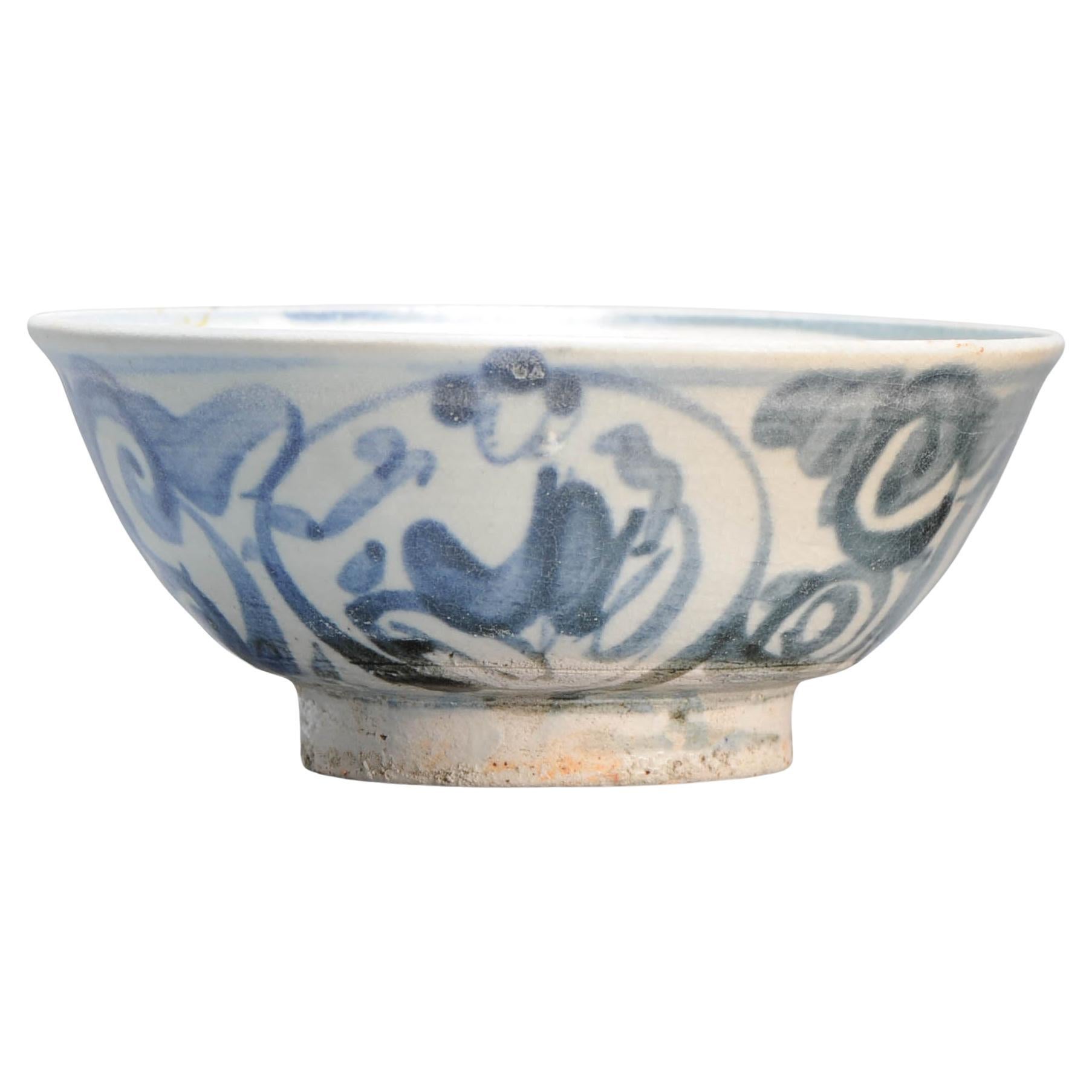 A Hatcher Cargo shipwreck Late Ming period Chinese Porcelain Bowl Figure