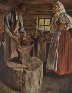 A. Haybors - 20th Century Oil, The Blacksmith