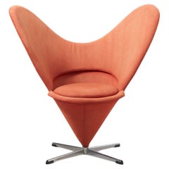A Heart Cone Chair - Verner Panton