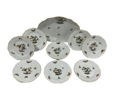 Herend Porcelain Rothschild Pattern Serving Set