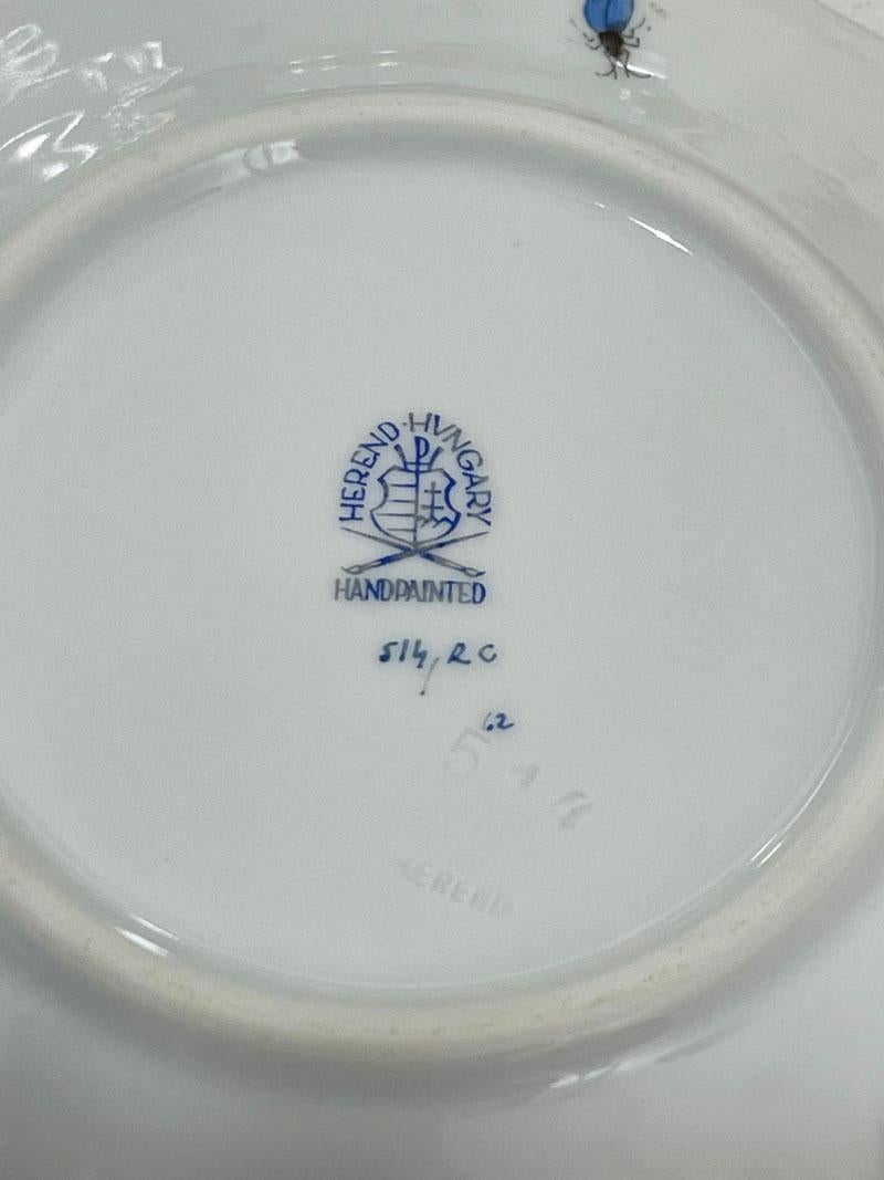 Ensemble de service en porcelaine Herend à motif Rothschild Bon état - En vente à Delft, NL