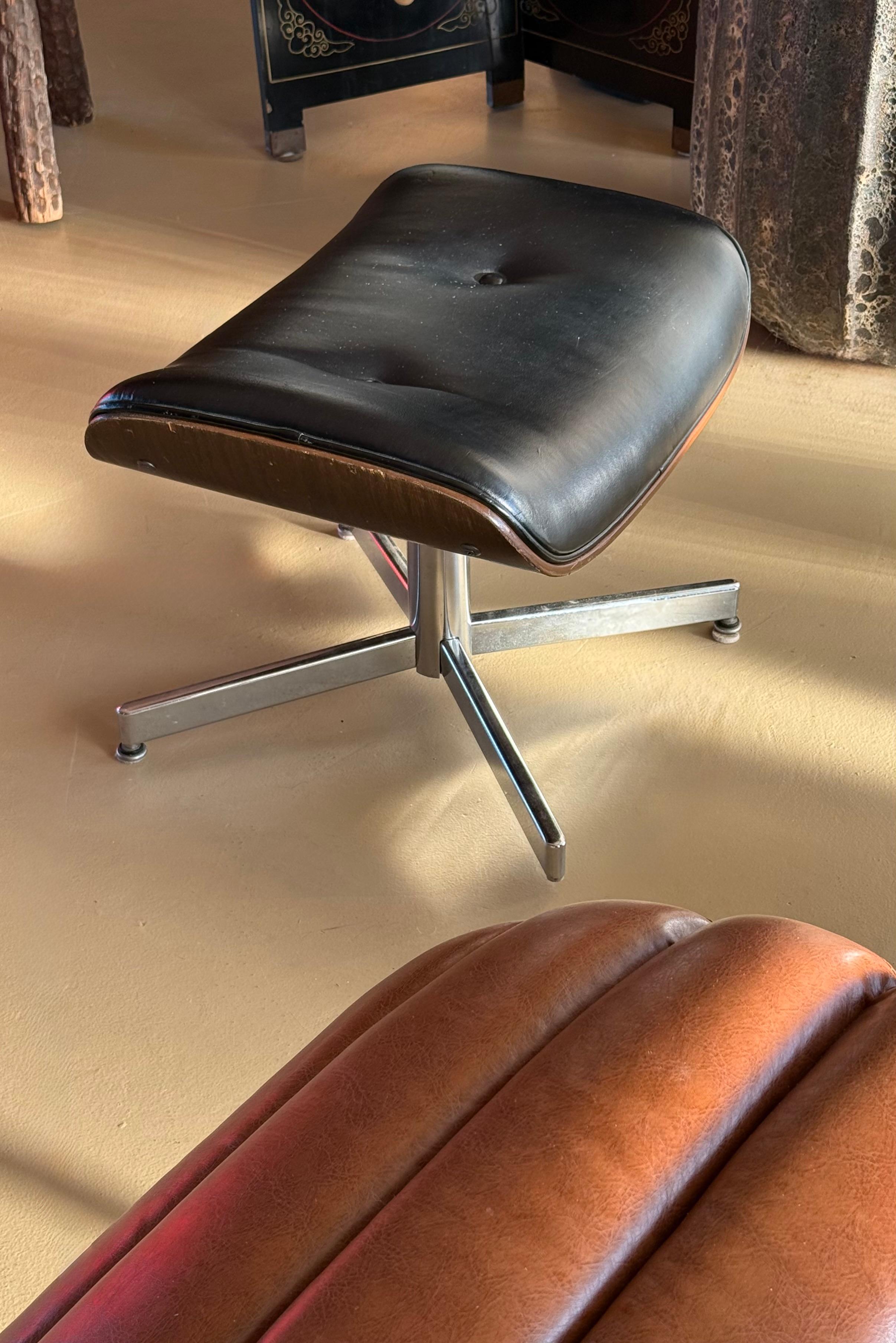 Tabouret de style Eames de Herman Miller, milieu du 20e siècle en vente 9