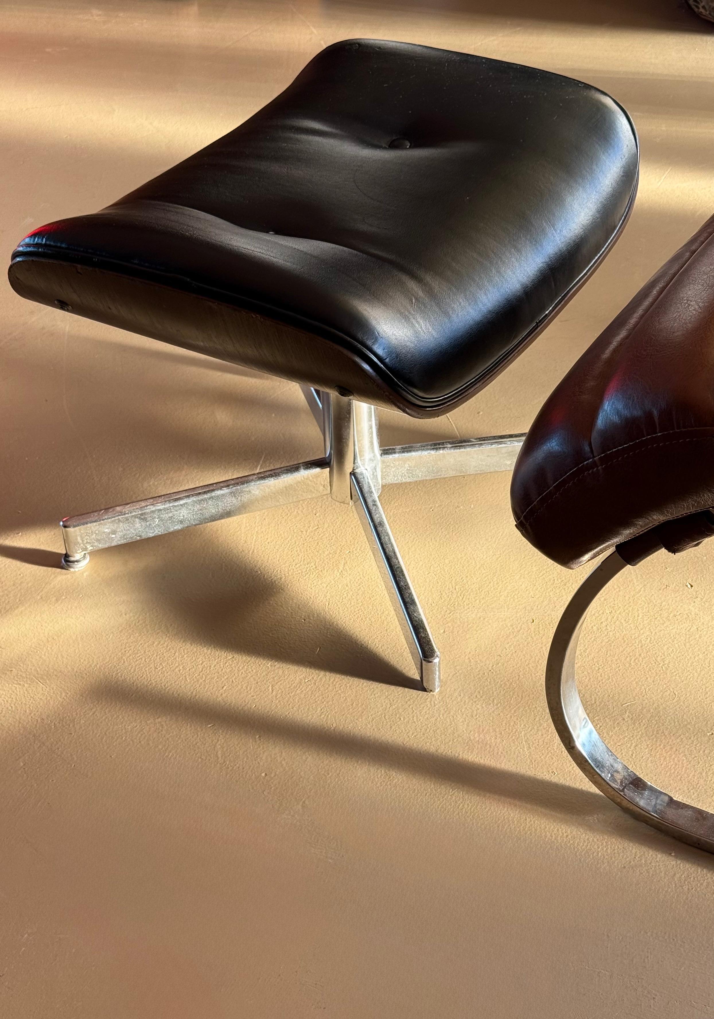 Tabouret de style Eames de Herman Miller, milieu du 20e siècle en vente 10